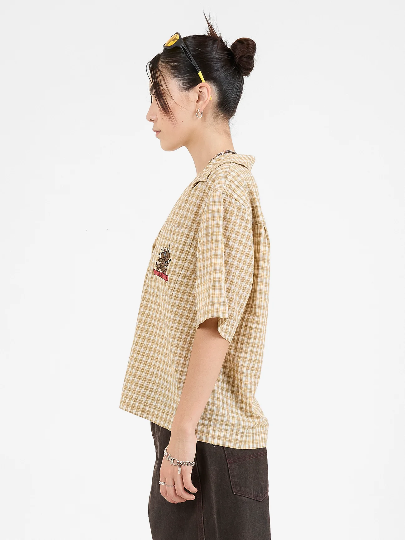 Dejavoodoo Bowling Shirt - Popcorn Yellow - Image 4