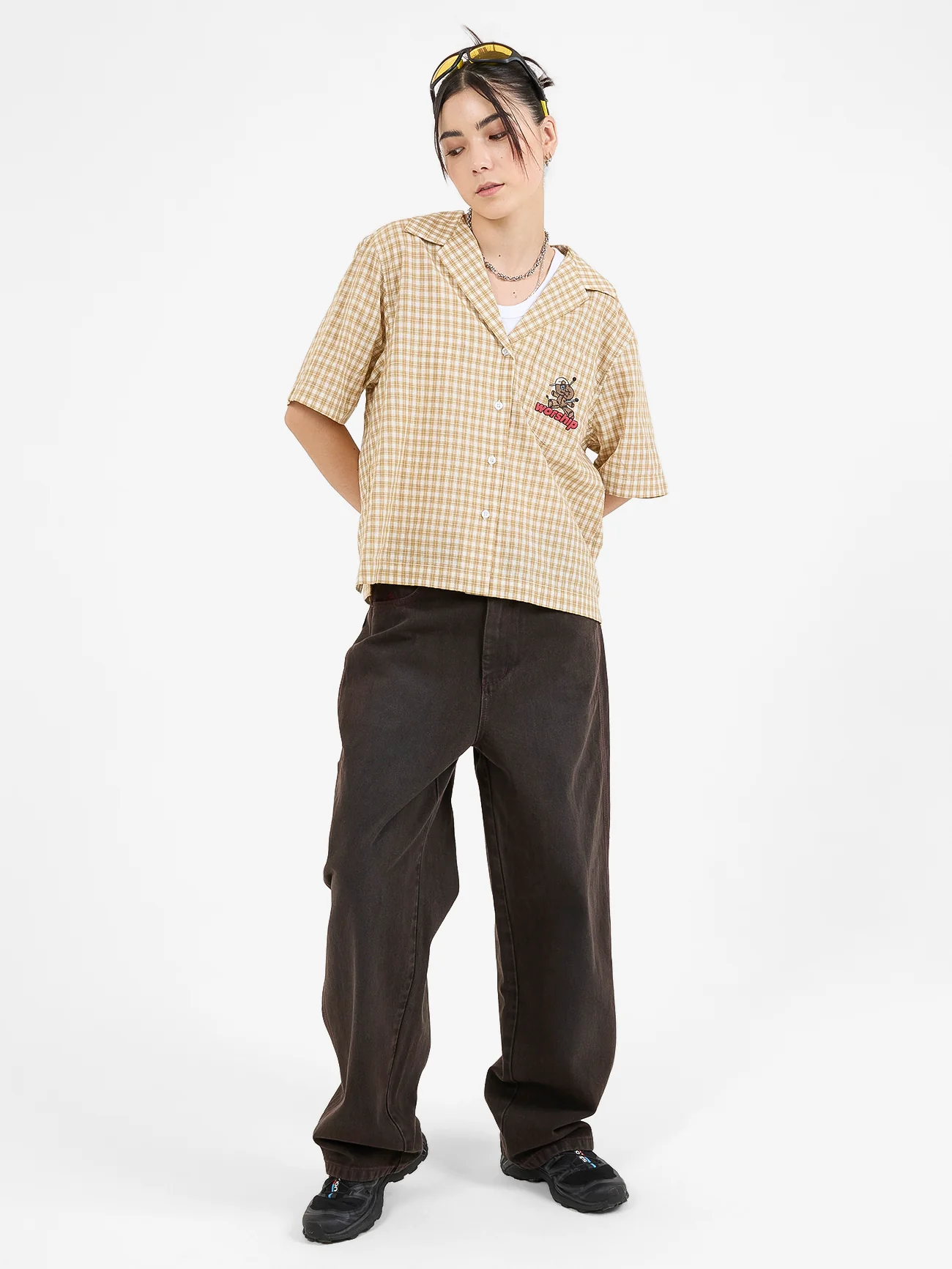 Dejavoodoo Bowling Shirt - Popcorn Yellow - Image 5
