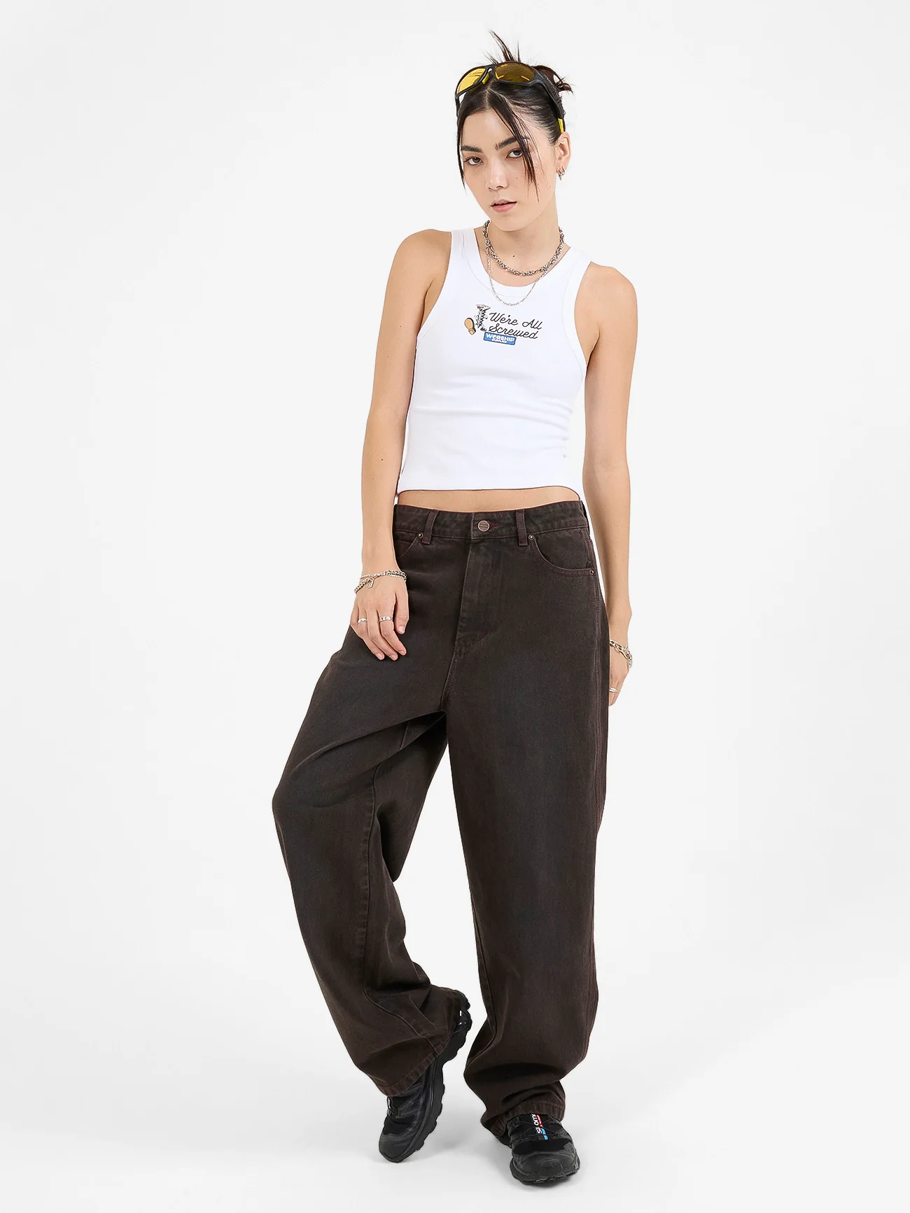 Dejavoodoo Carpenter Big Baggy Jean - Broken Mole - Image 5