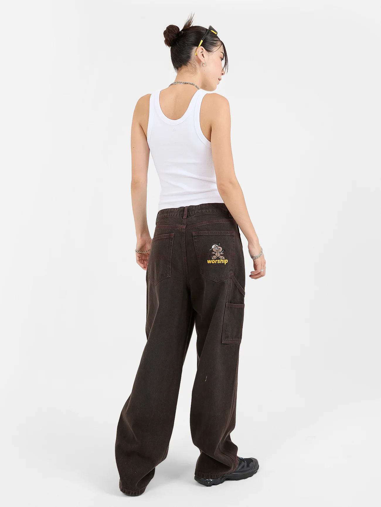 Dejavoodoo Carpenter Big Baggy Jean - Broken Mole - Image 6