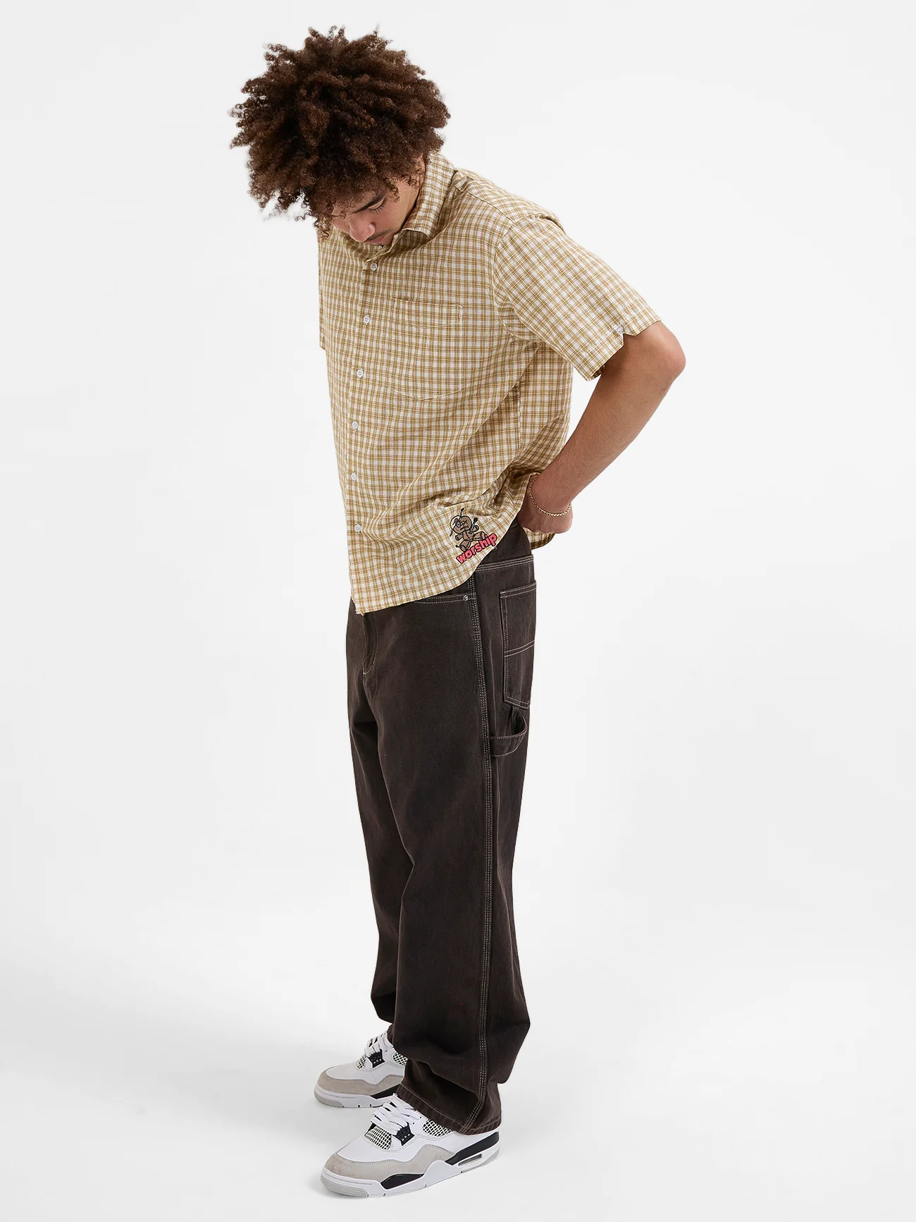 Dejavoodoo  Short Sleeve Shirt - Popcorn Yellow - Image 5