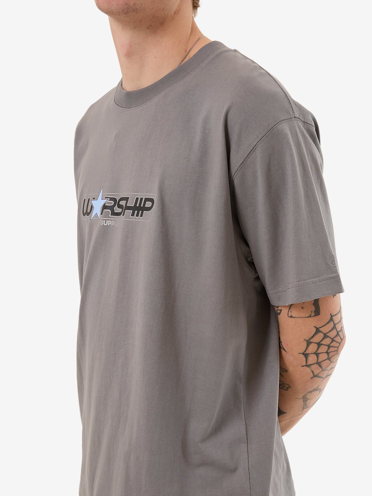 Delirium Tee - Steel Grey - Image 4