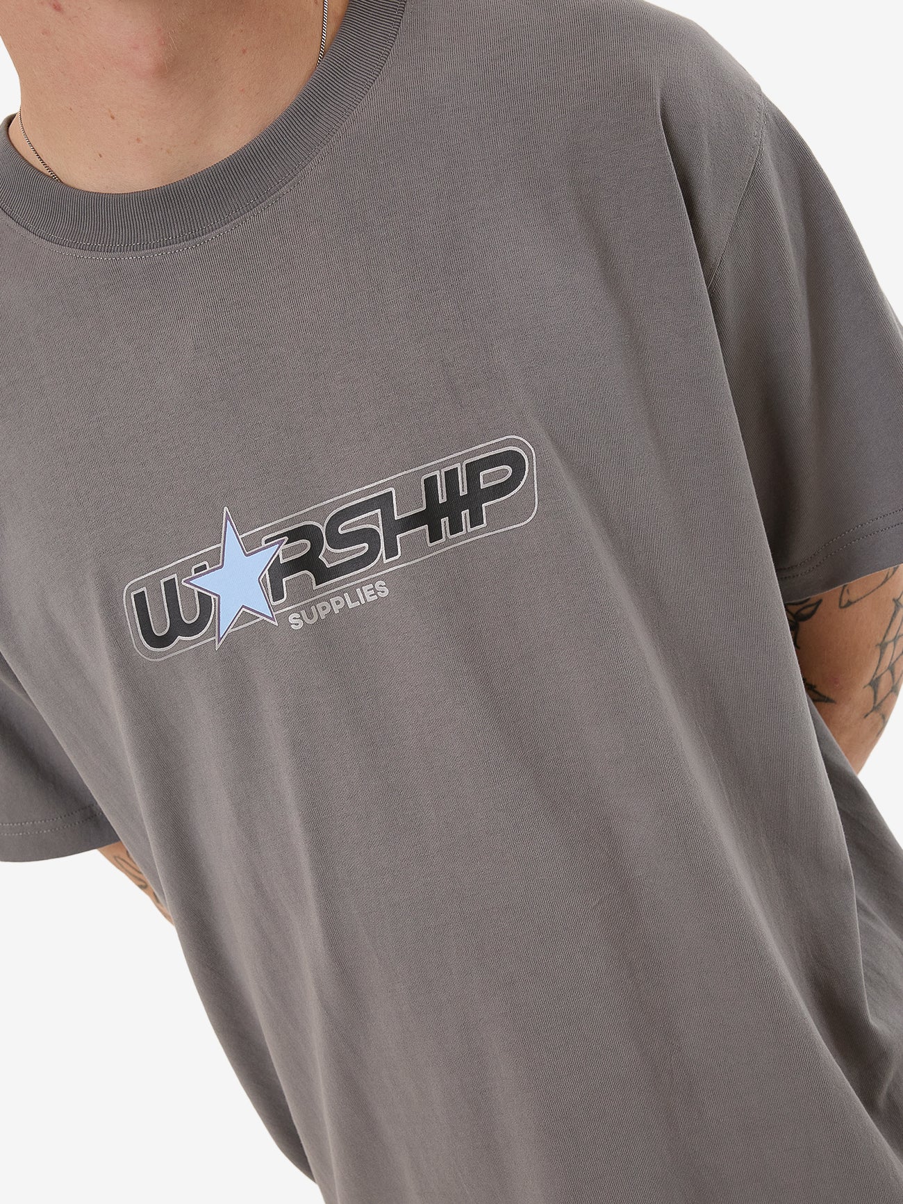Delirium Tee - Steel Grey - Image 5