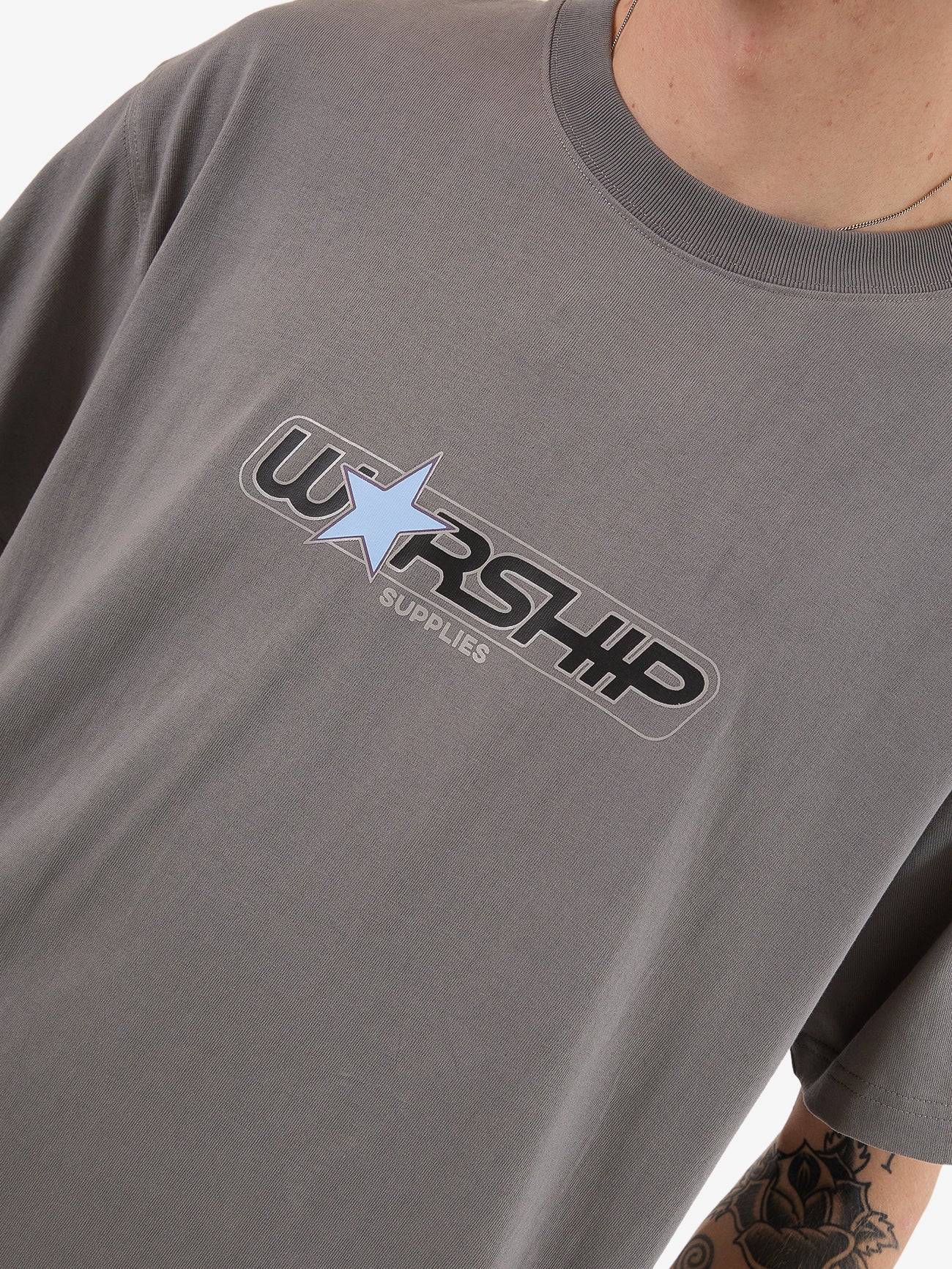 Delirium Tee - Steel Grey - Image 6