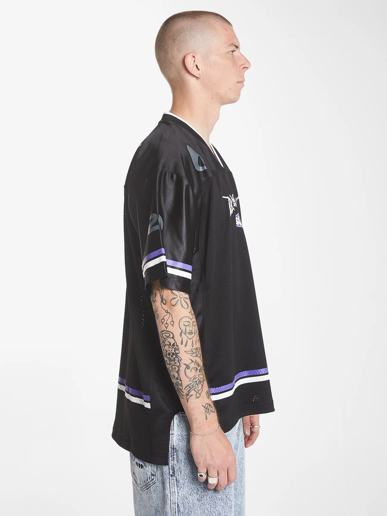 Deliverance Mesh Jersey - Black - Image 4