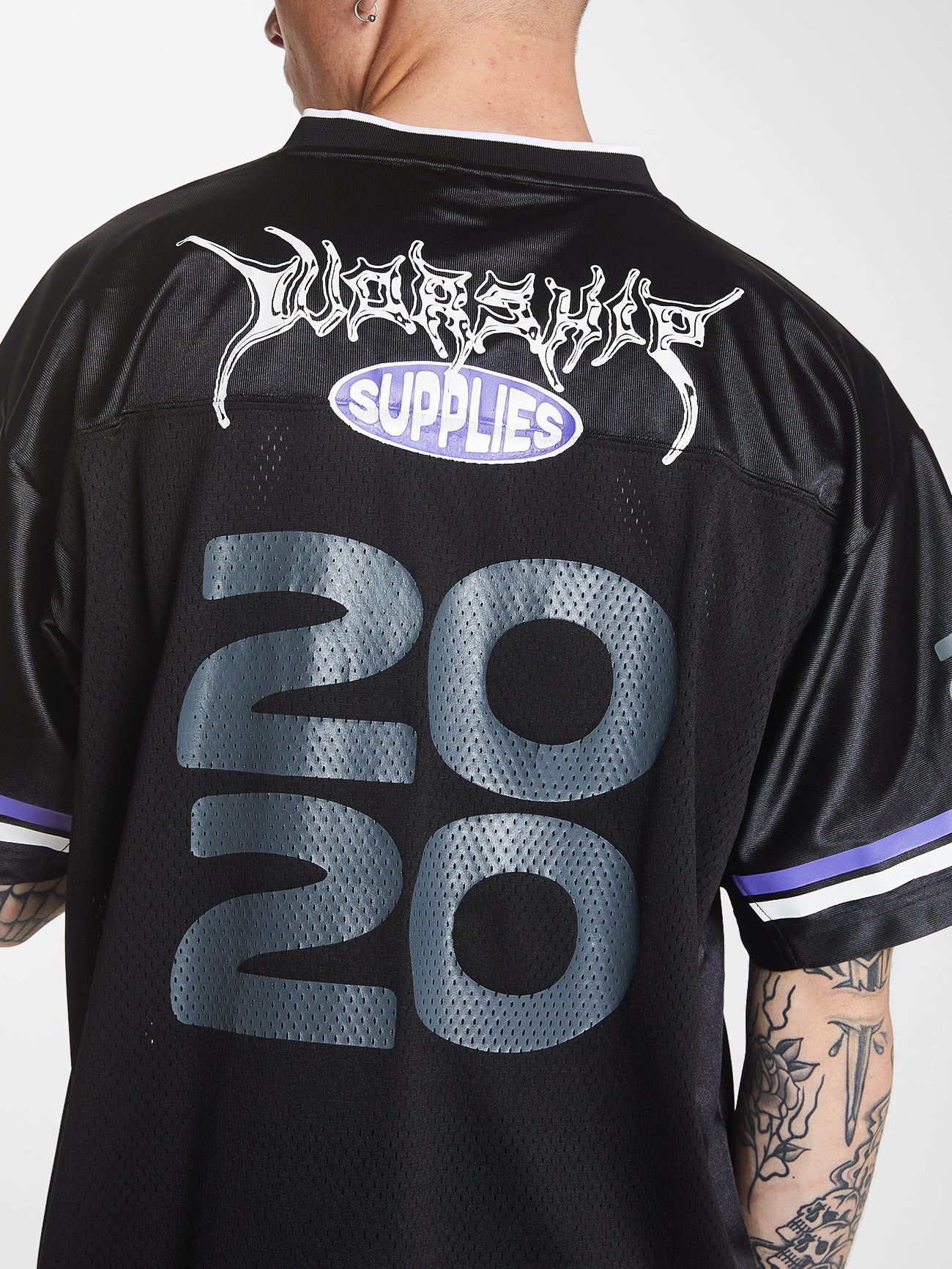 Deliverance Mesh Jersey - Black - Image 7