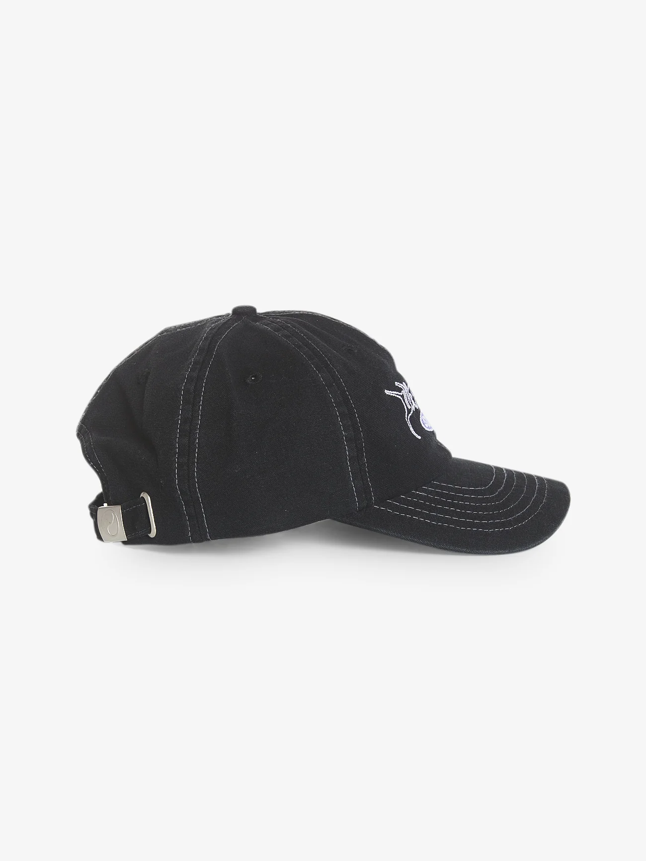 Deliverance Six Panel Dad Cap - Black - Image 2