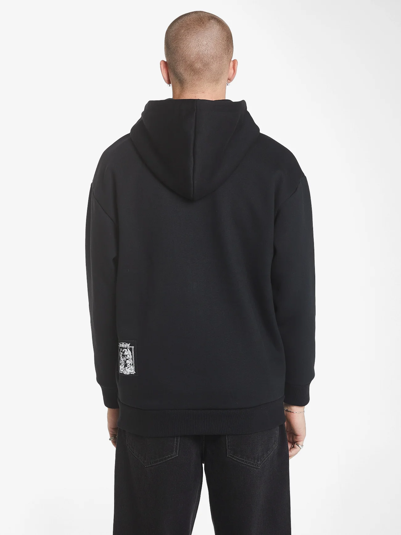 Deliverance Zip Hood - Black - Image 2