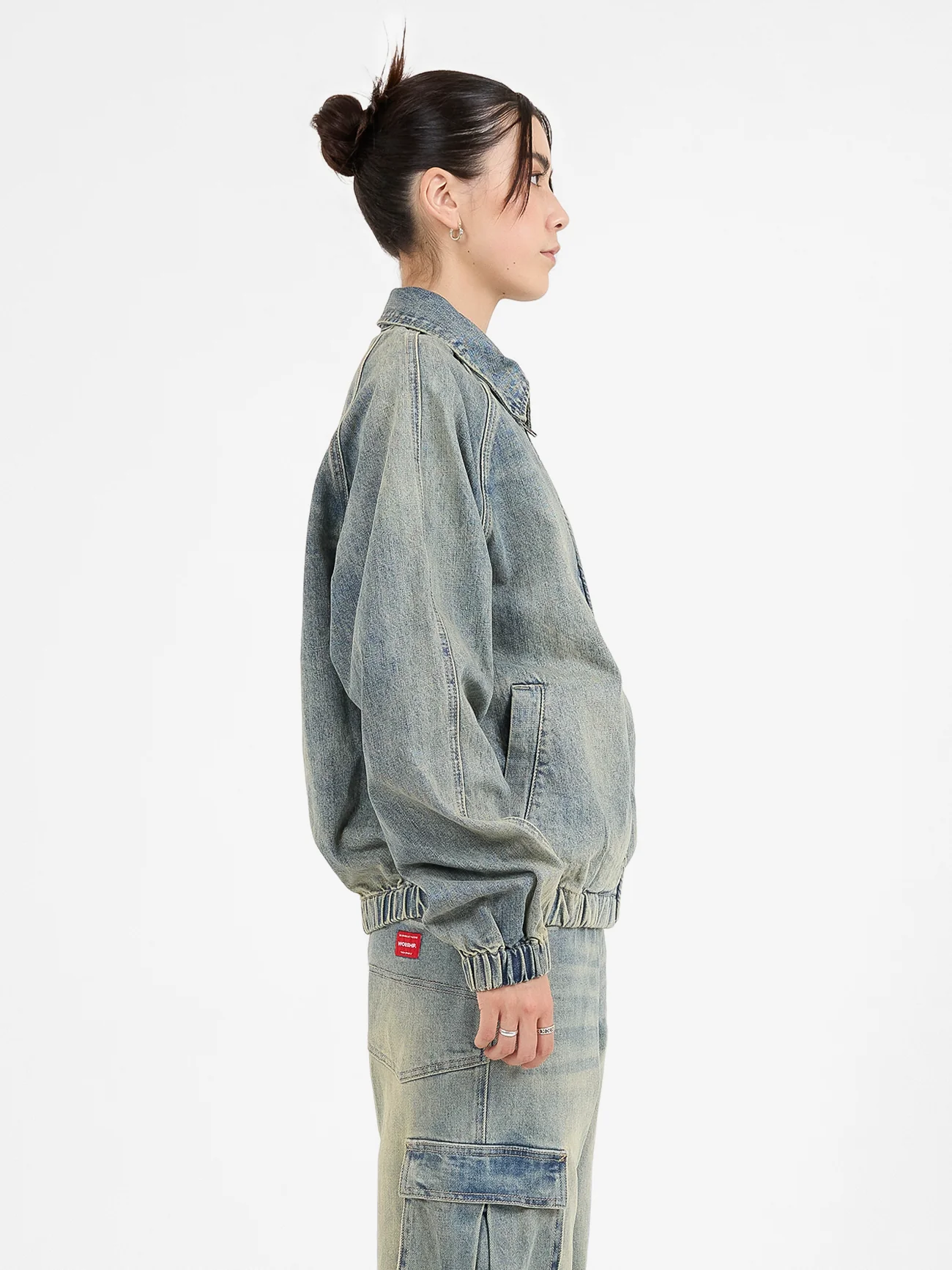 Denim Drizzler Jacket - Garbage Grime Blue - Image 3