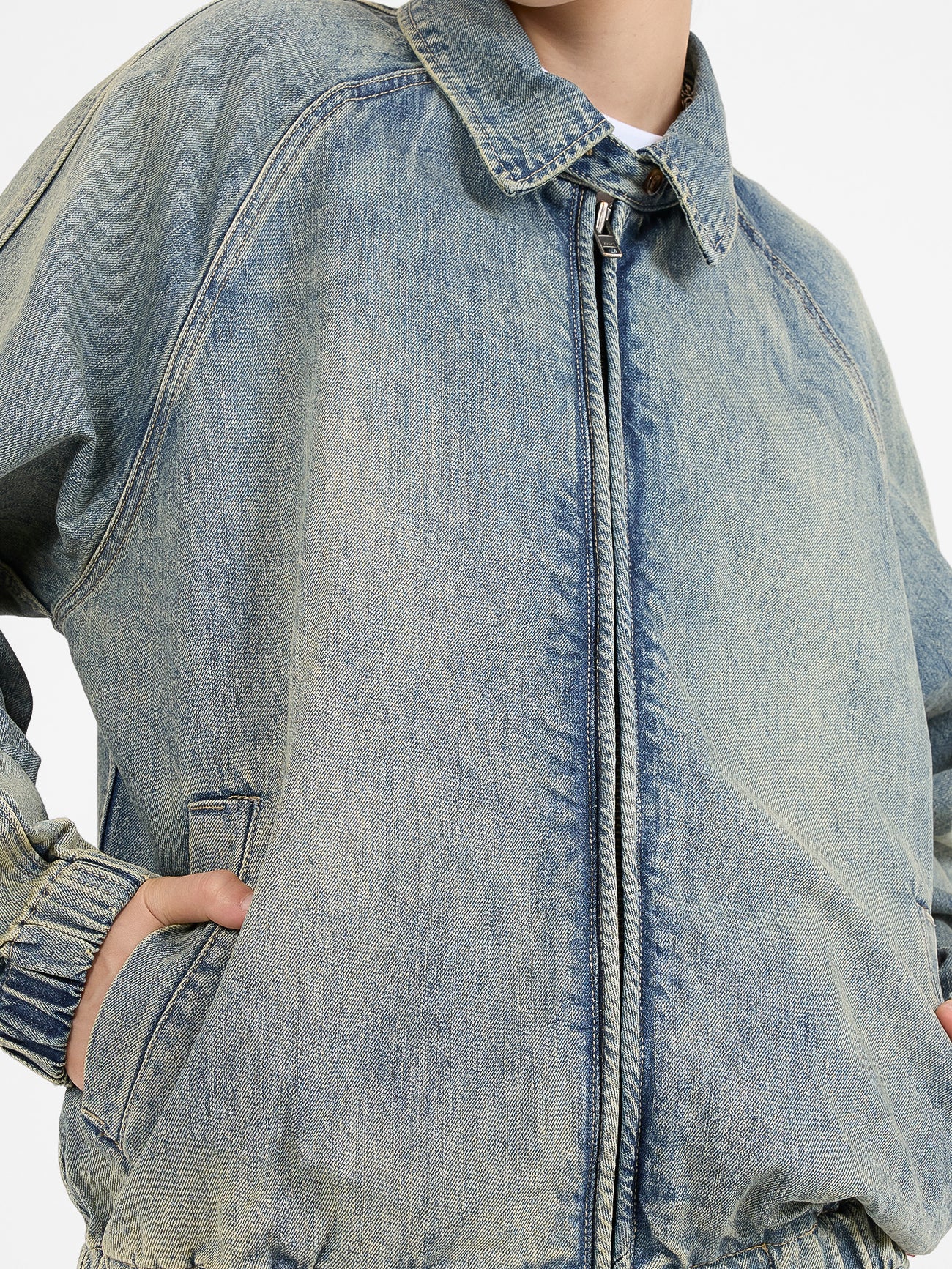 Denim Drizzler Jacket - Garbage Grime Blue - Image 6
