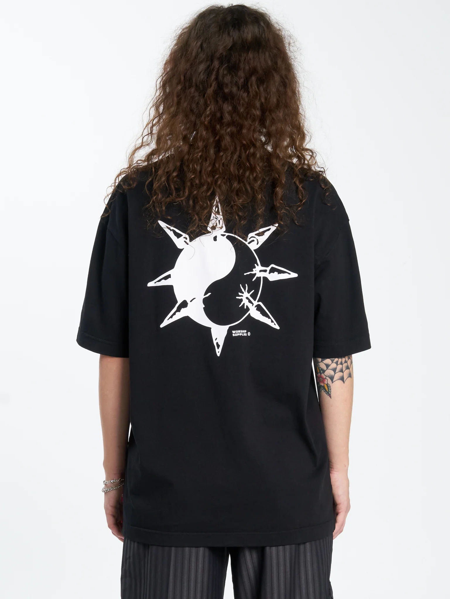 Destino Oversized Tee - Black - Image 2