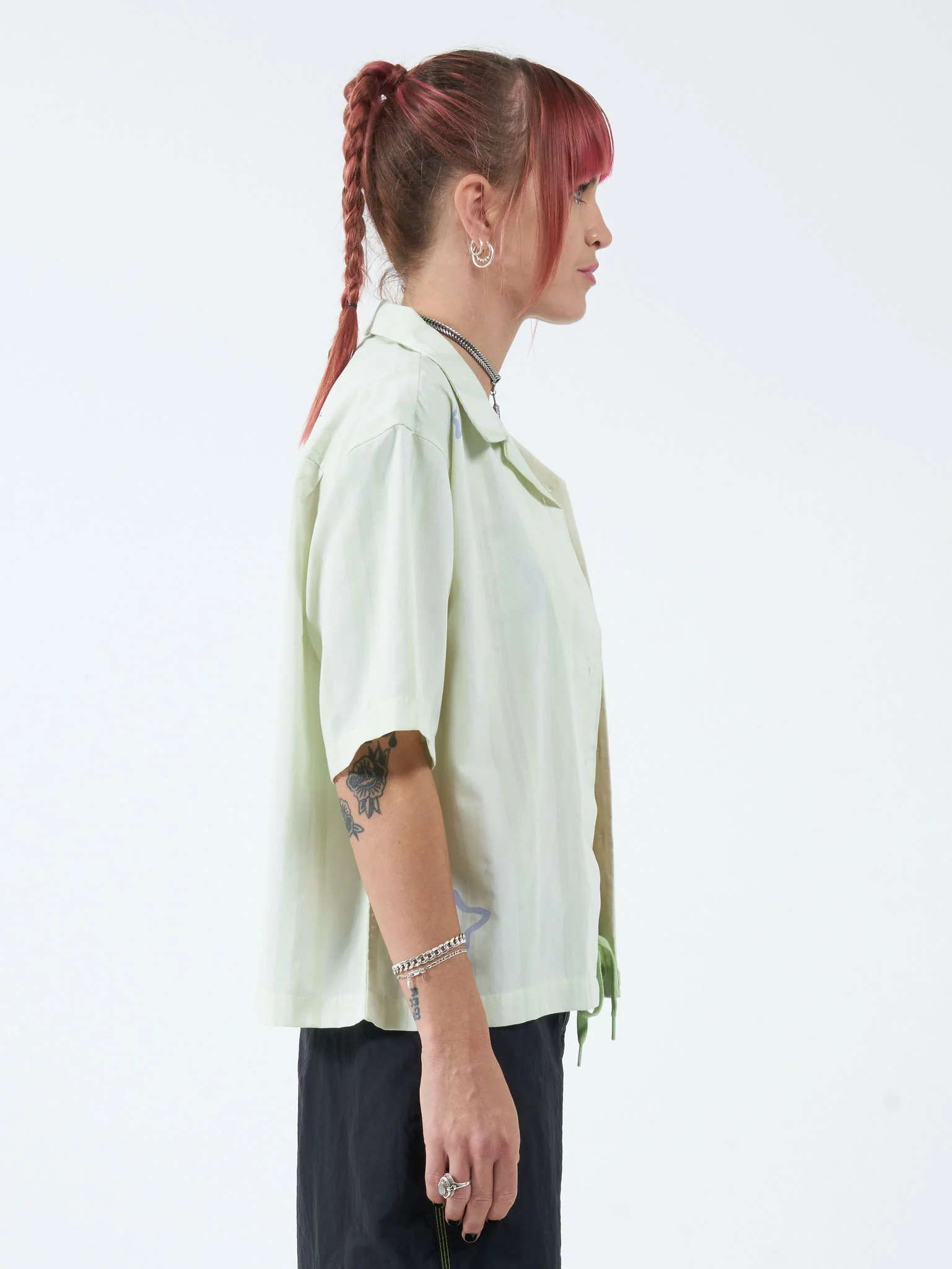 Destroyer Box Fit Shirt - Shadow Lime - Image 3