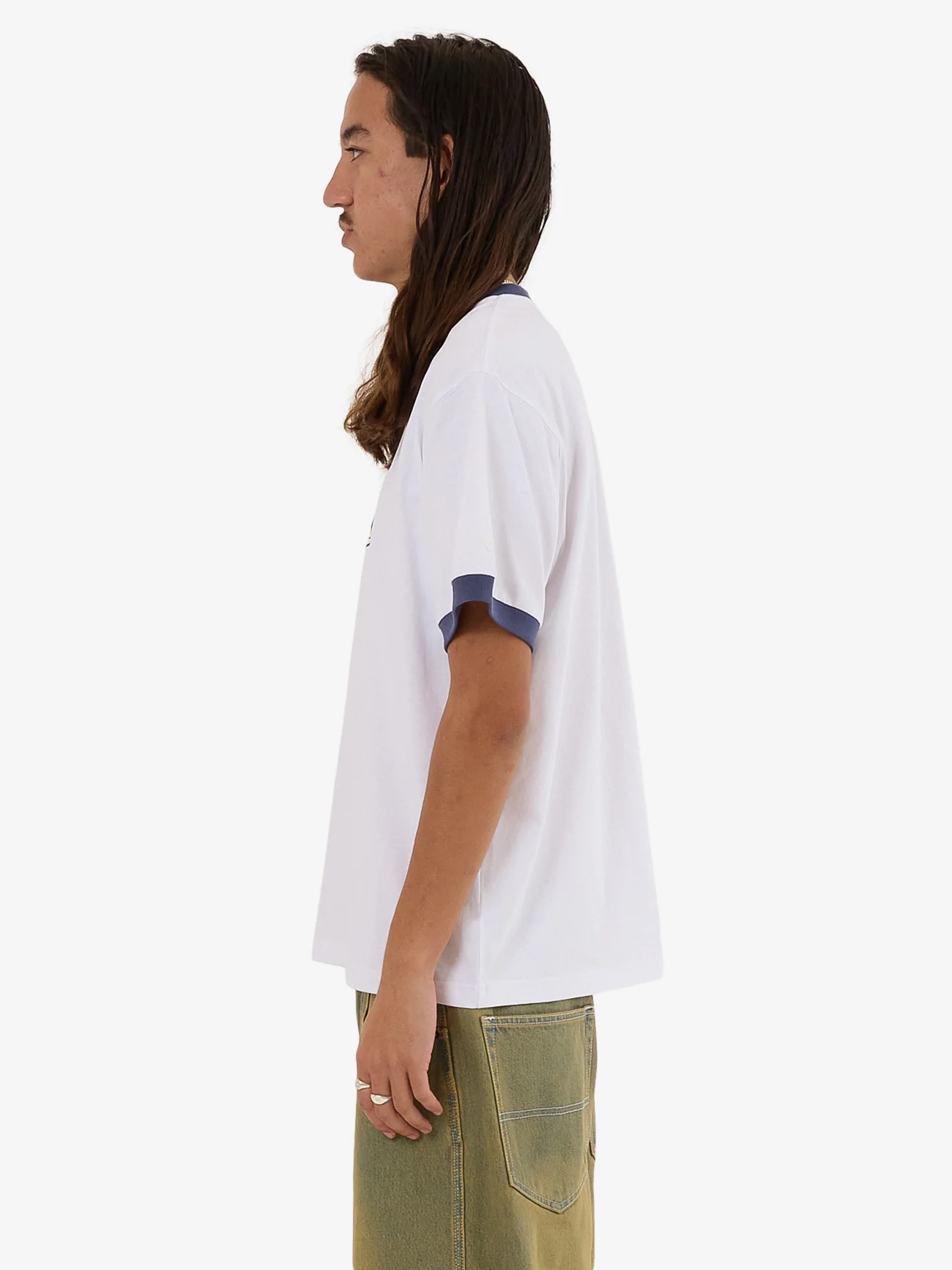 Devilish Ringer Tee - White - Image 3