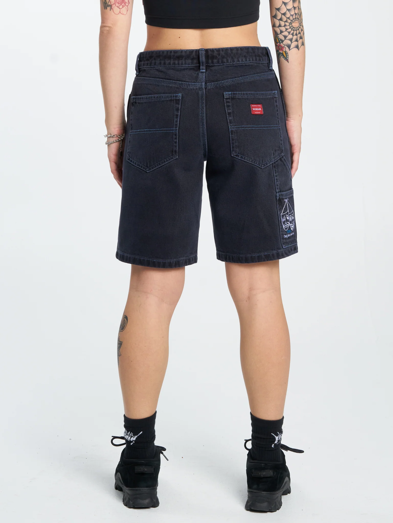 Die Laughing Carpenter Short - Void Blue - Image 2