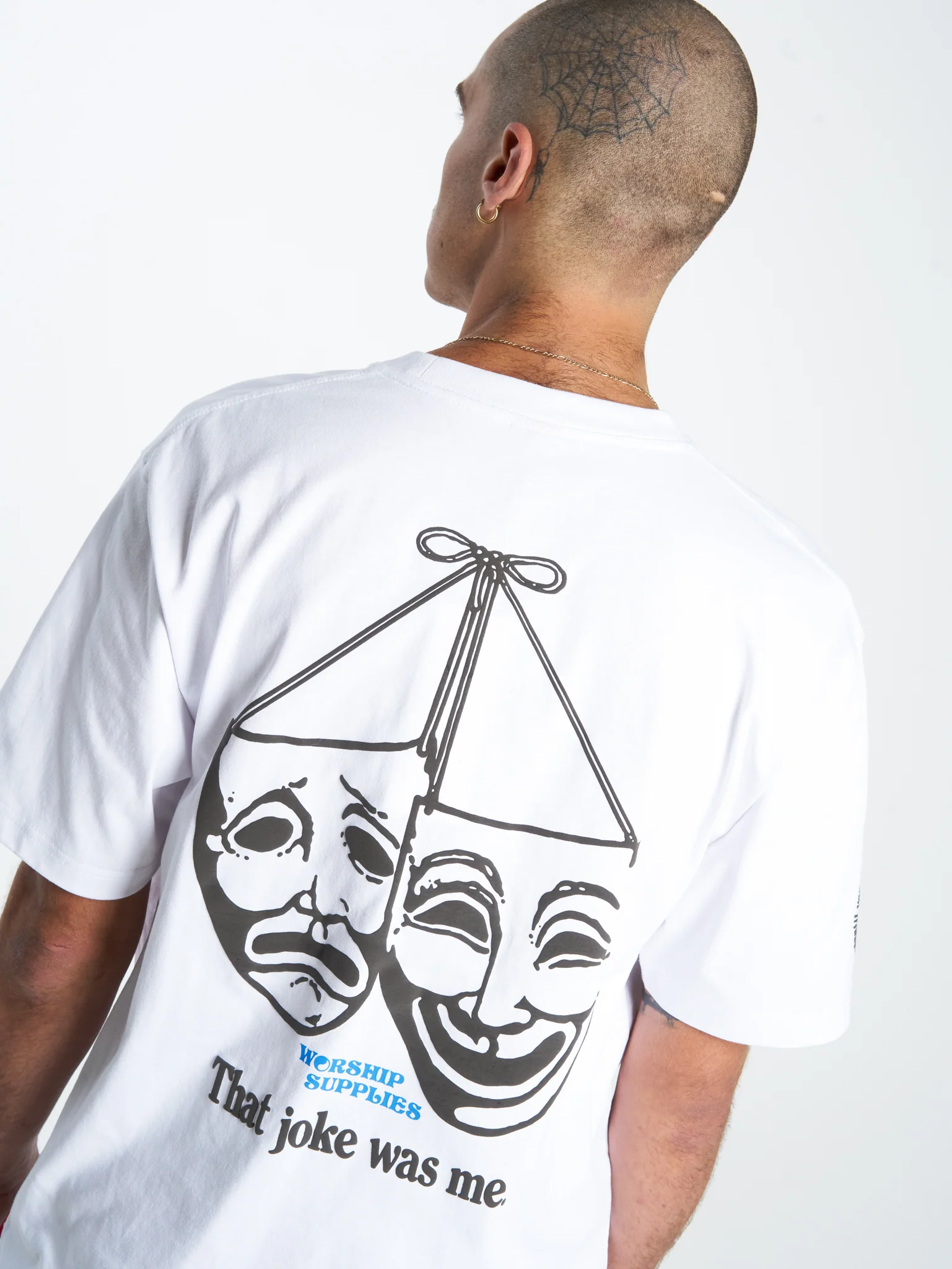 Die Laughing Tee - White - Image 7