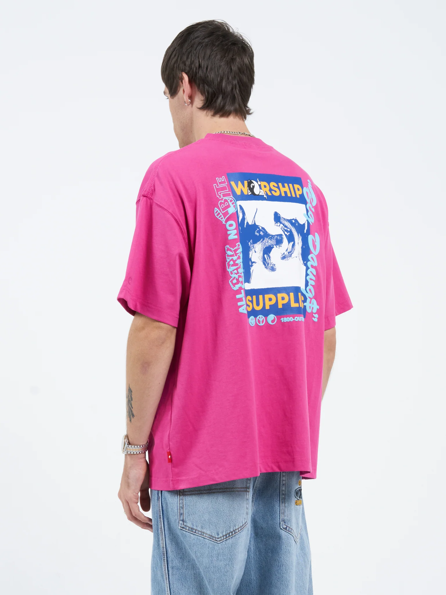Doberman Tee - Fuscha - Image 5