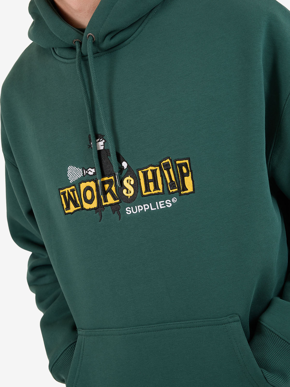 Dont Get Caught Hood - Bistro Green - Image 3