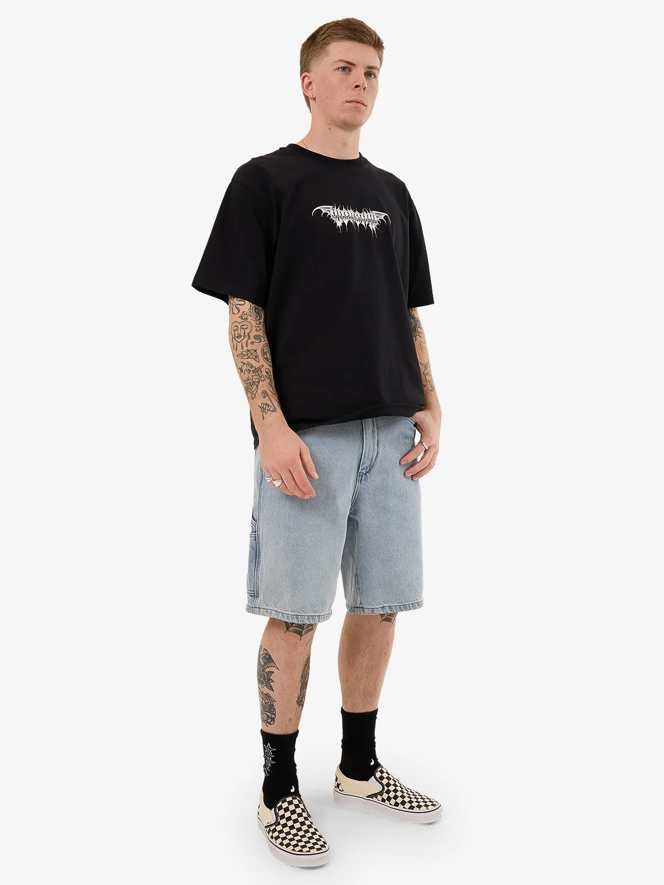 Doom Carpenter Short - Bull Denim Blew Dust - Image 5