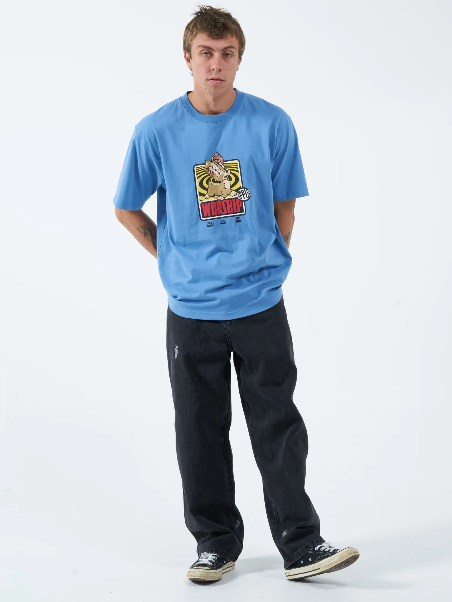 Dose Tee - Columbian Blue - Image 3