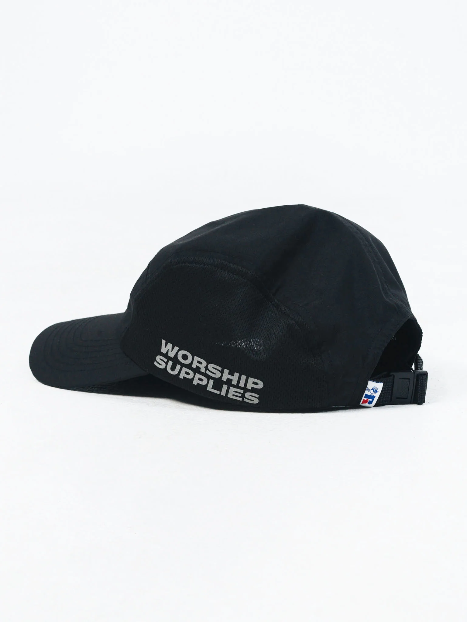 Drill Practice Nylon Mesh Cap - Black - Image 4