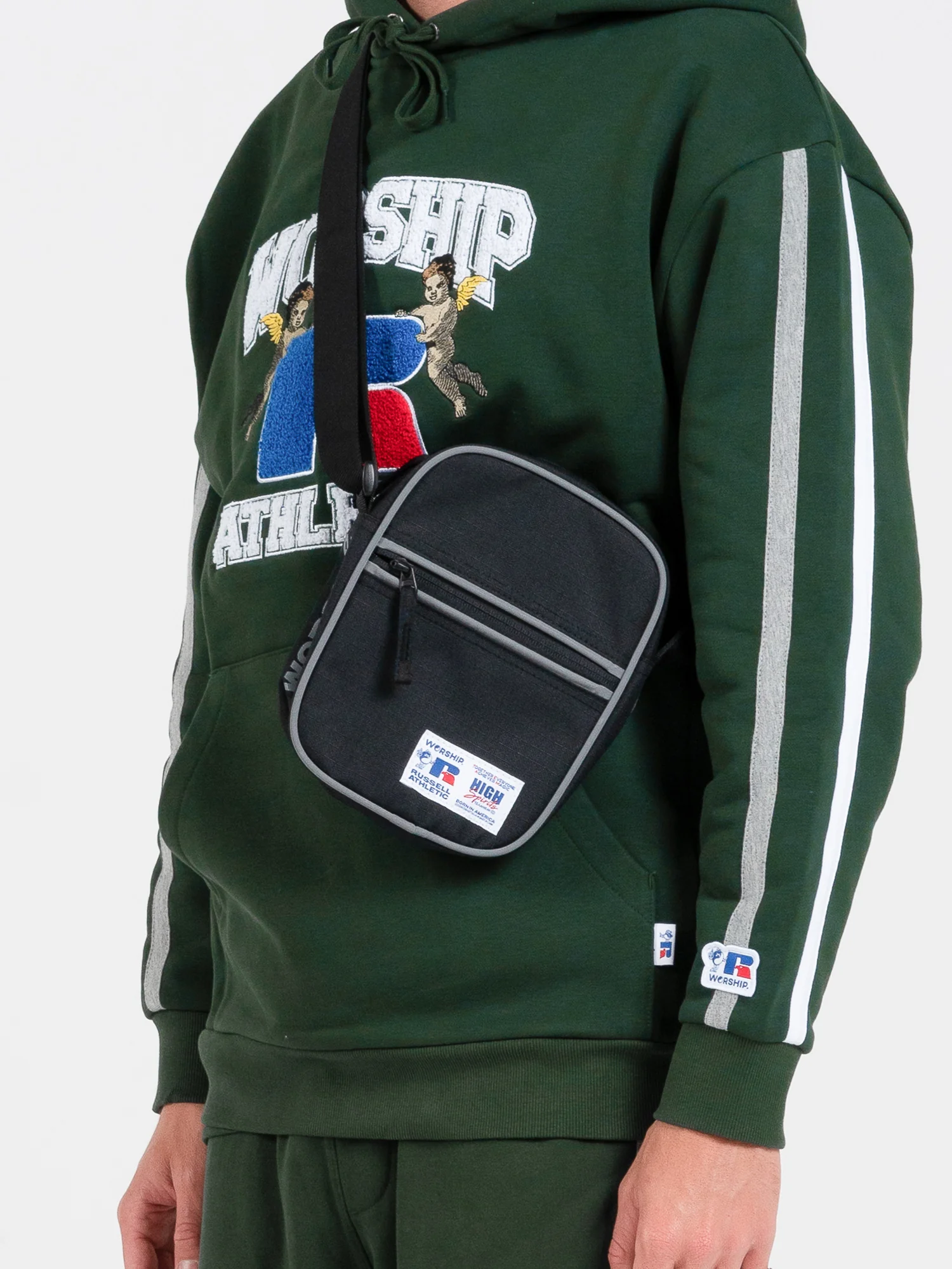 Drill Practice Shoulder Bag - Black - Image 2