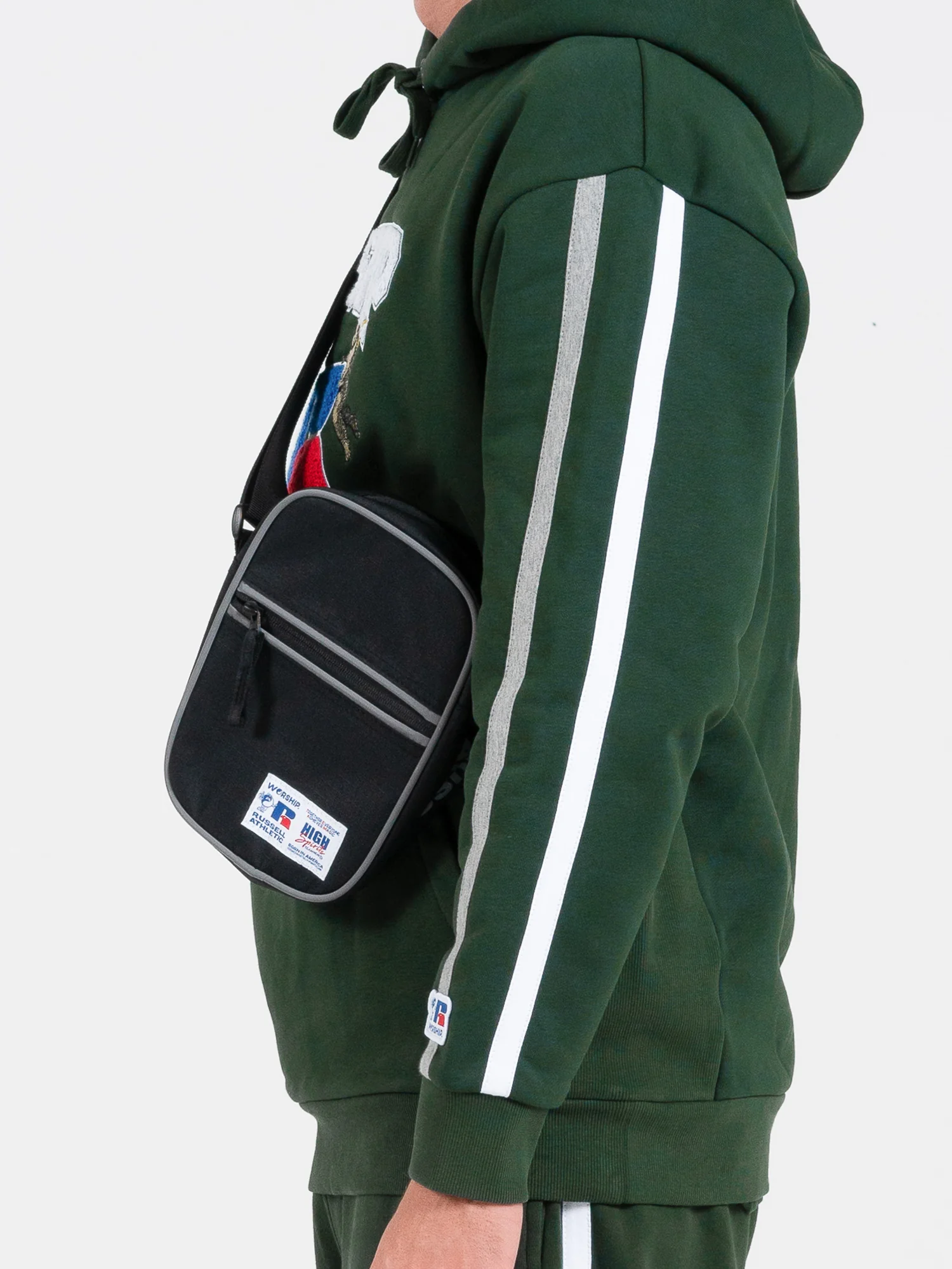 Drill Practice Shoulder Bag - Black - Image 3