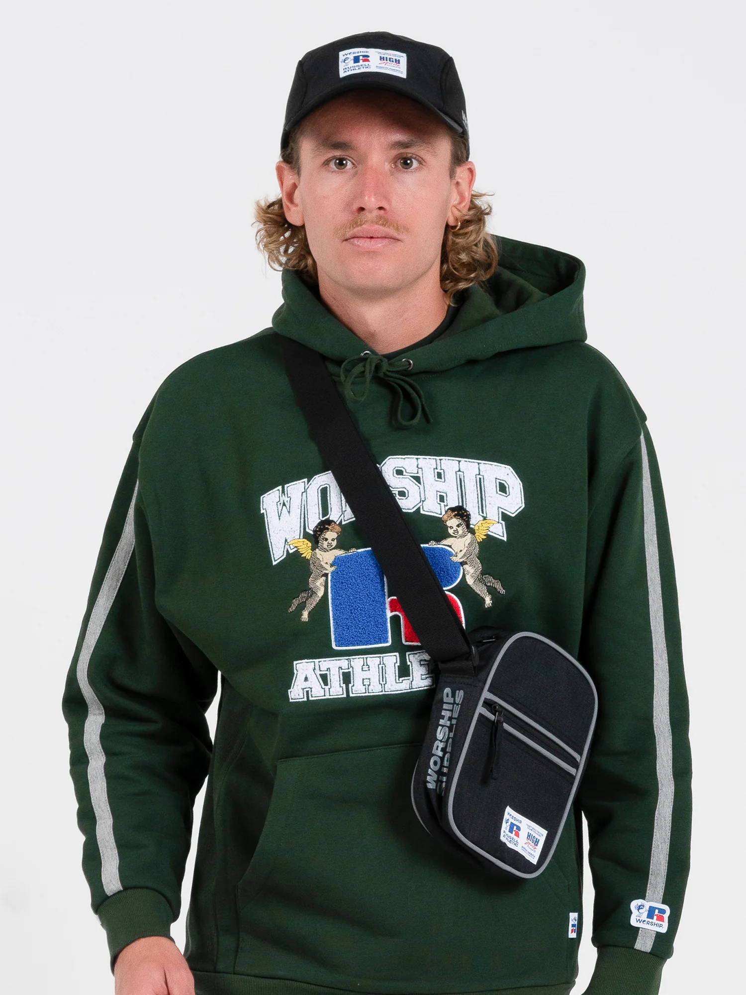 Drill Practice Shoulder Bag - Black - Image 4
