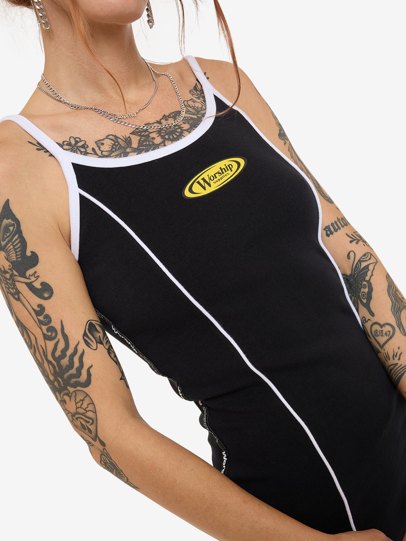 Driver Mini Dress - Black - Image 7