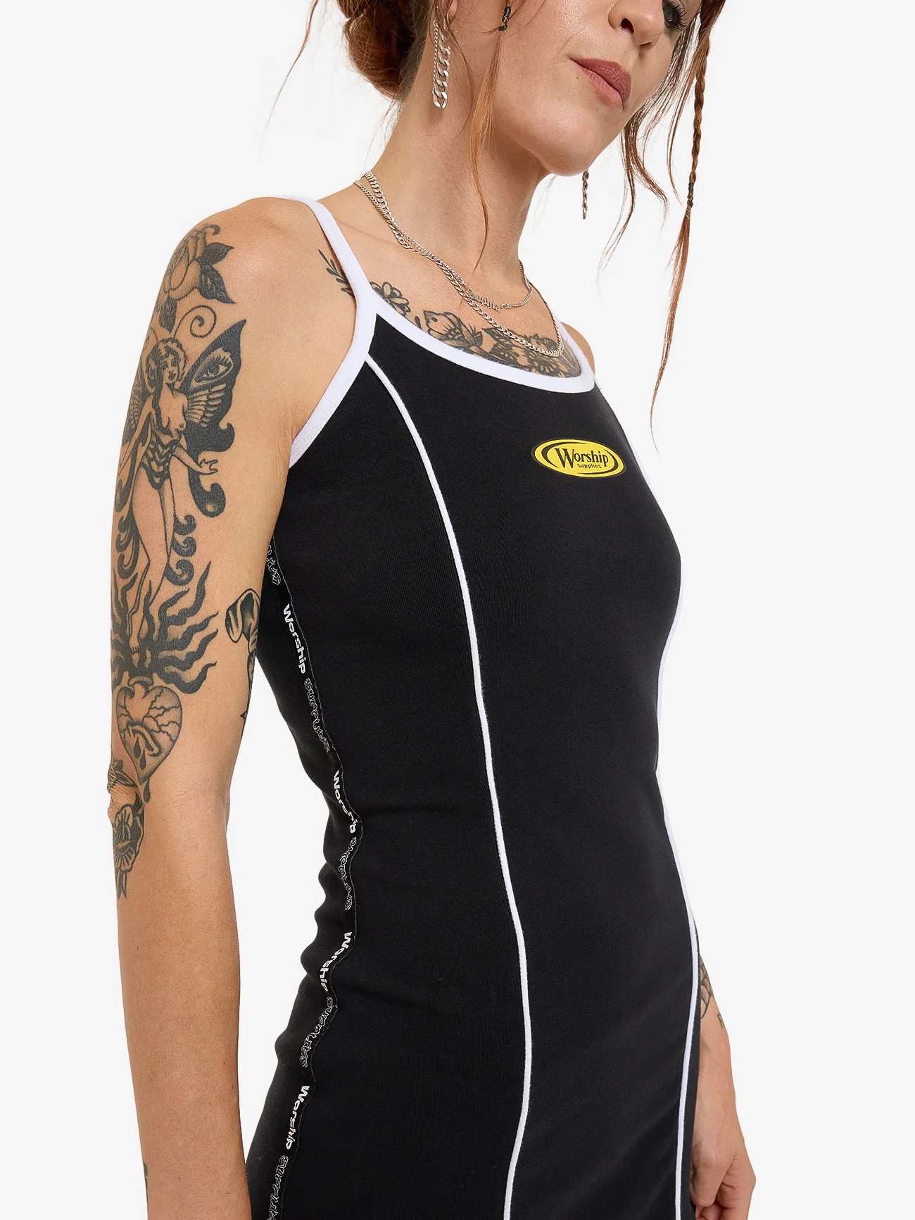 Driver Mini Dress - Black - Image 8