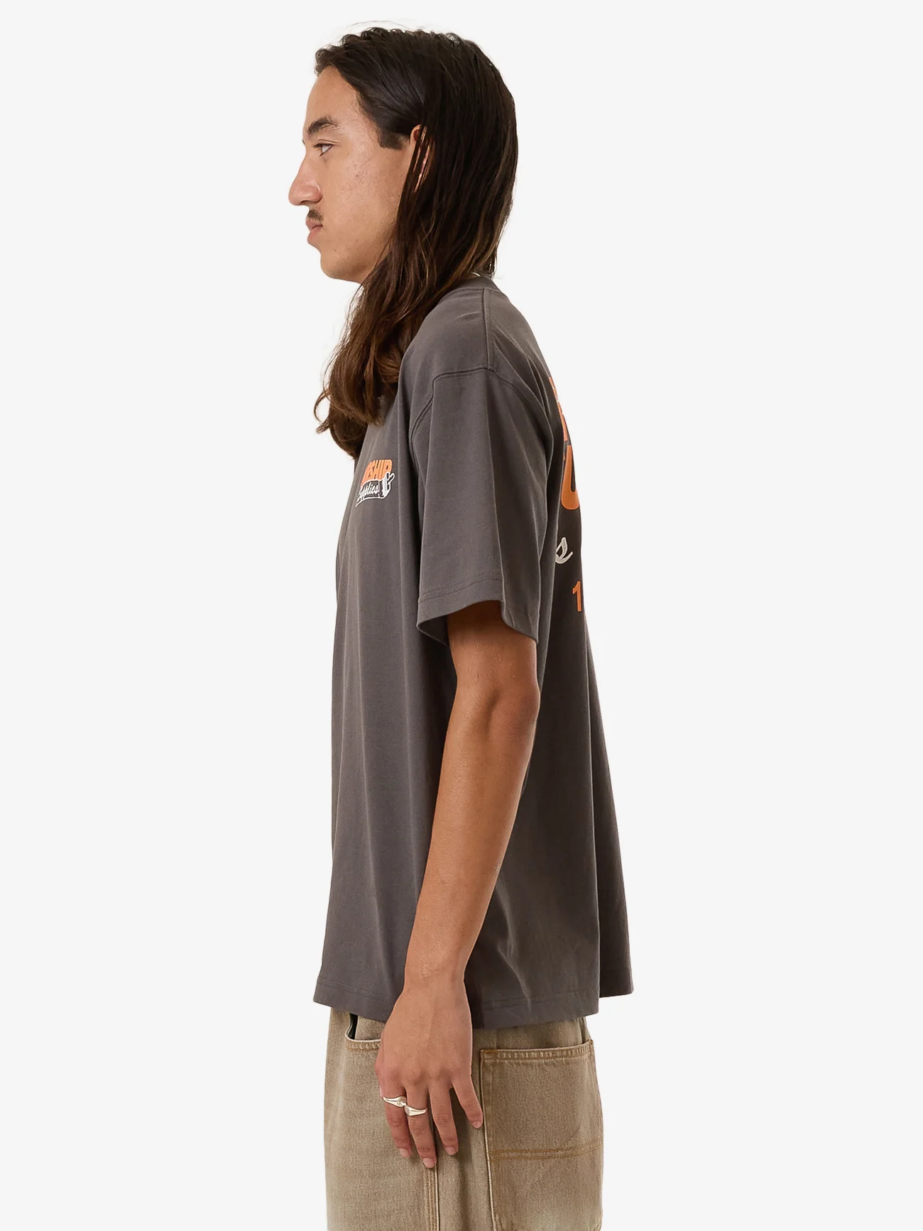 Dry Paint  Tee - Worn Black - Image 3