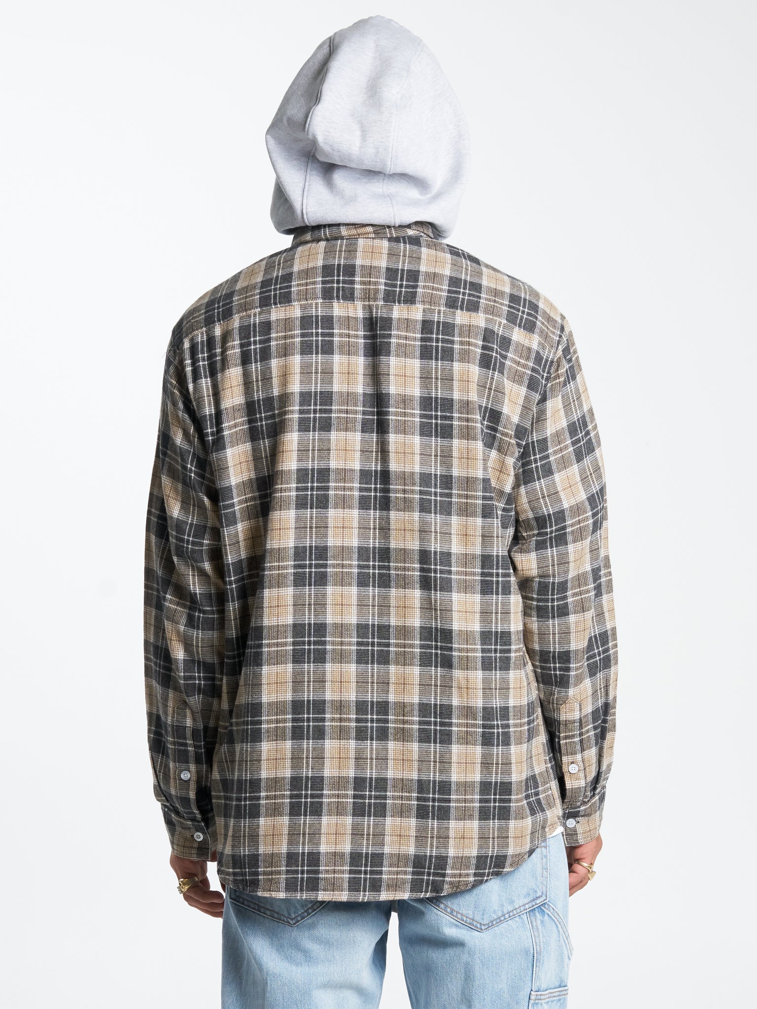 Dust Long Sleeve Flannel - Persian Violet - Image 2