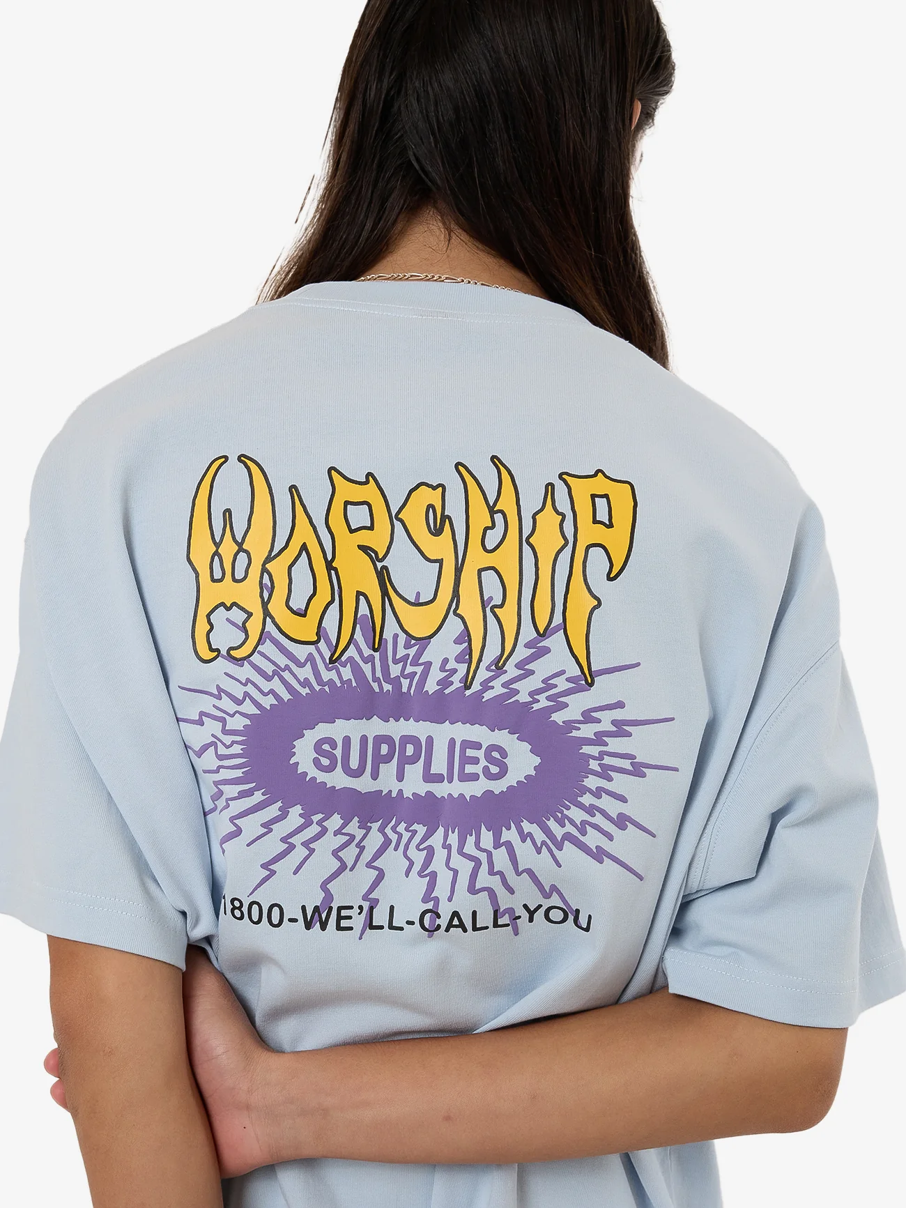 Electra Oversize Tee - Ice Melt - Image 7
