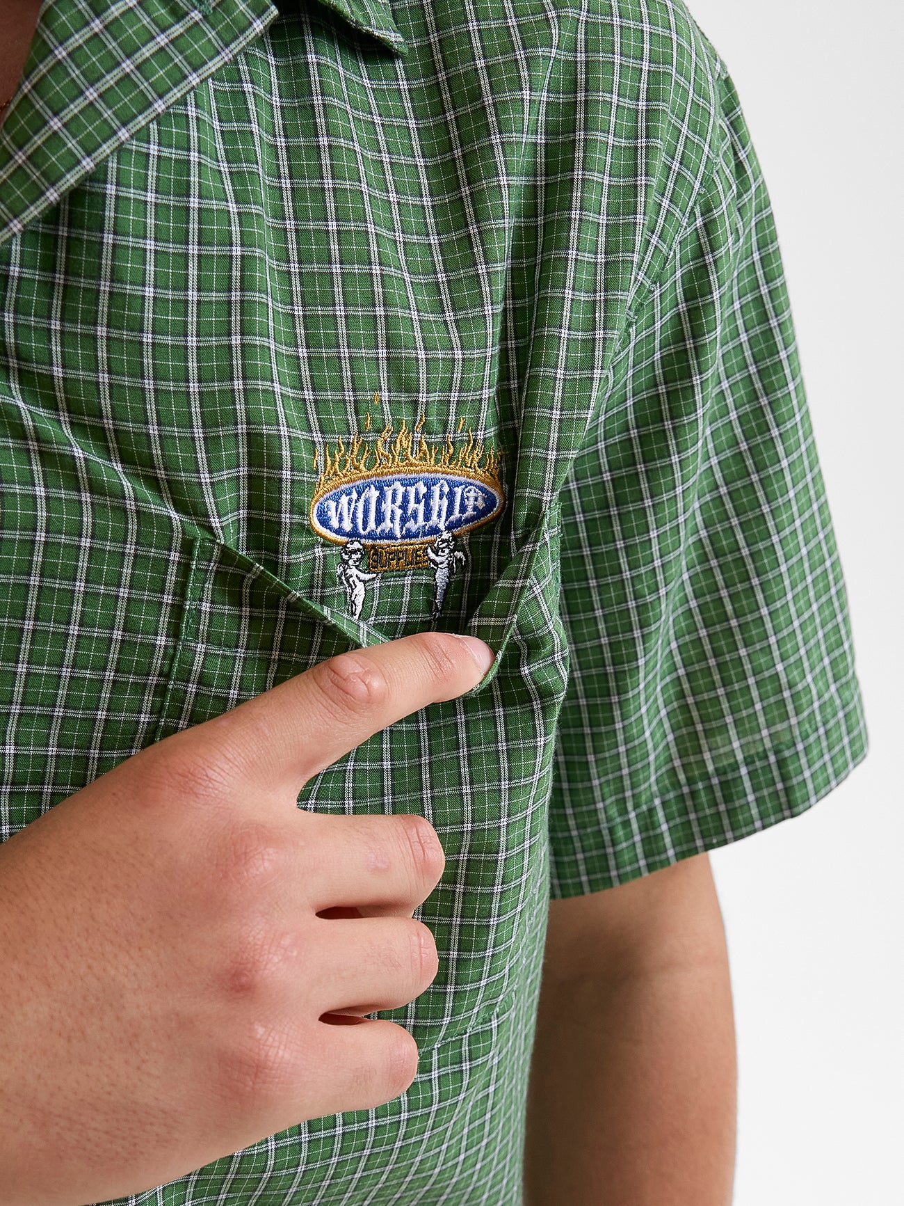 Eternal  Short Sleeve Shirt - Artichoke Green - Image 6