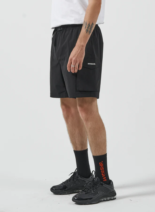 Existence Nylon Short - Black - Image 2