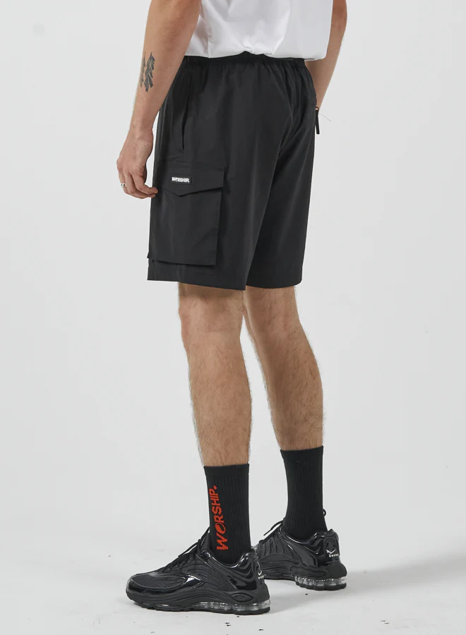 Existence Nylon Short - Black - Image 3