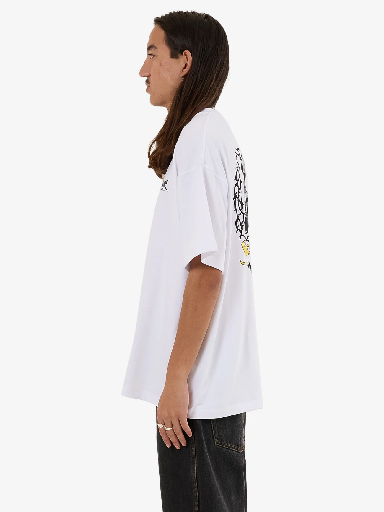 Fantasy Oversize Tee - White - Image 3