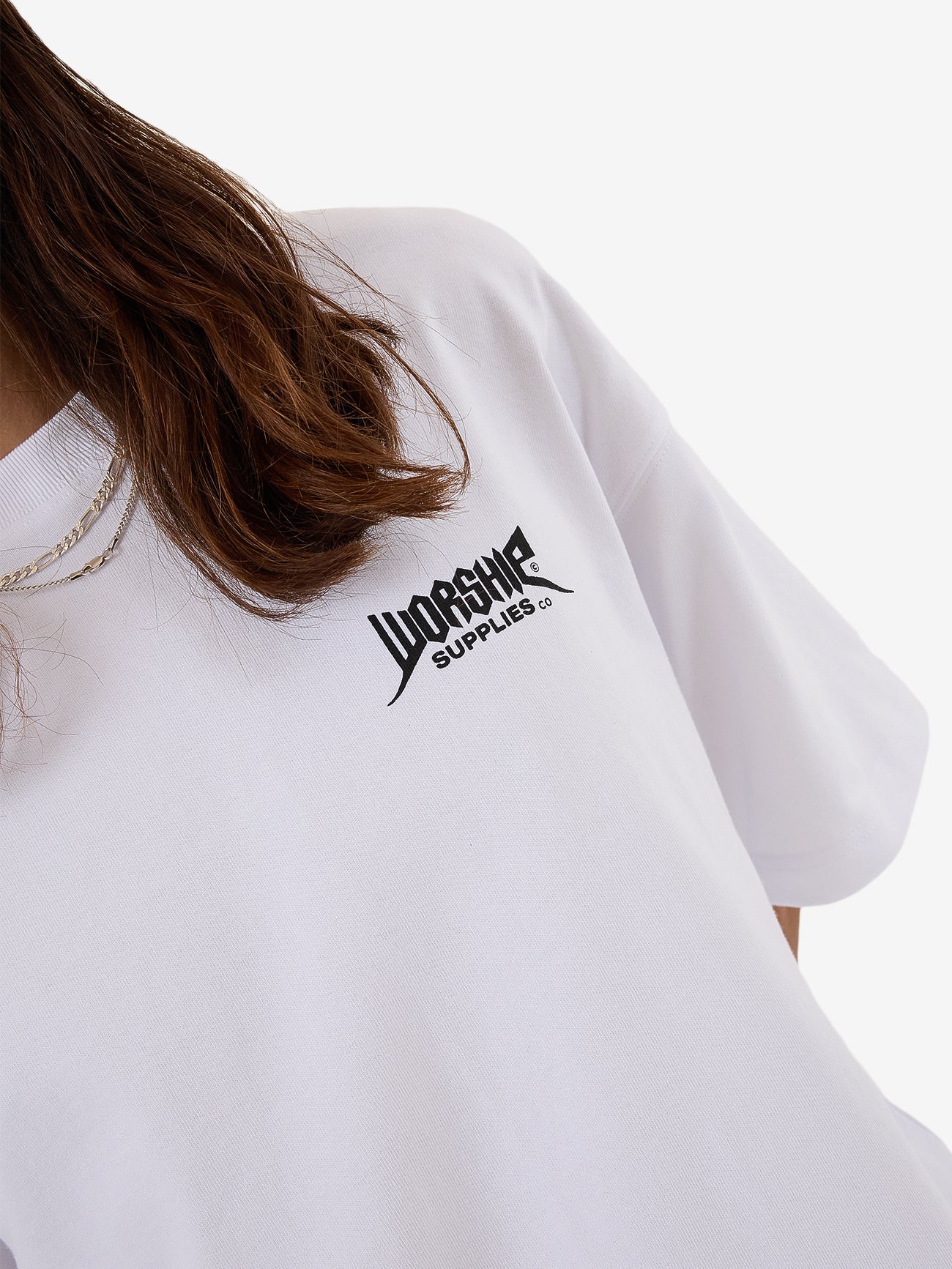Fantasy Oversize Tee - White - Image 6