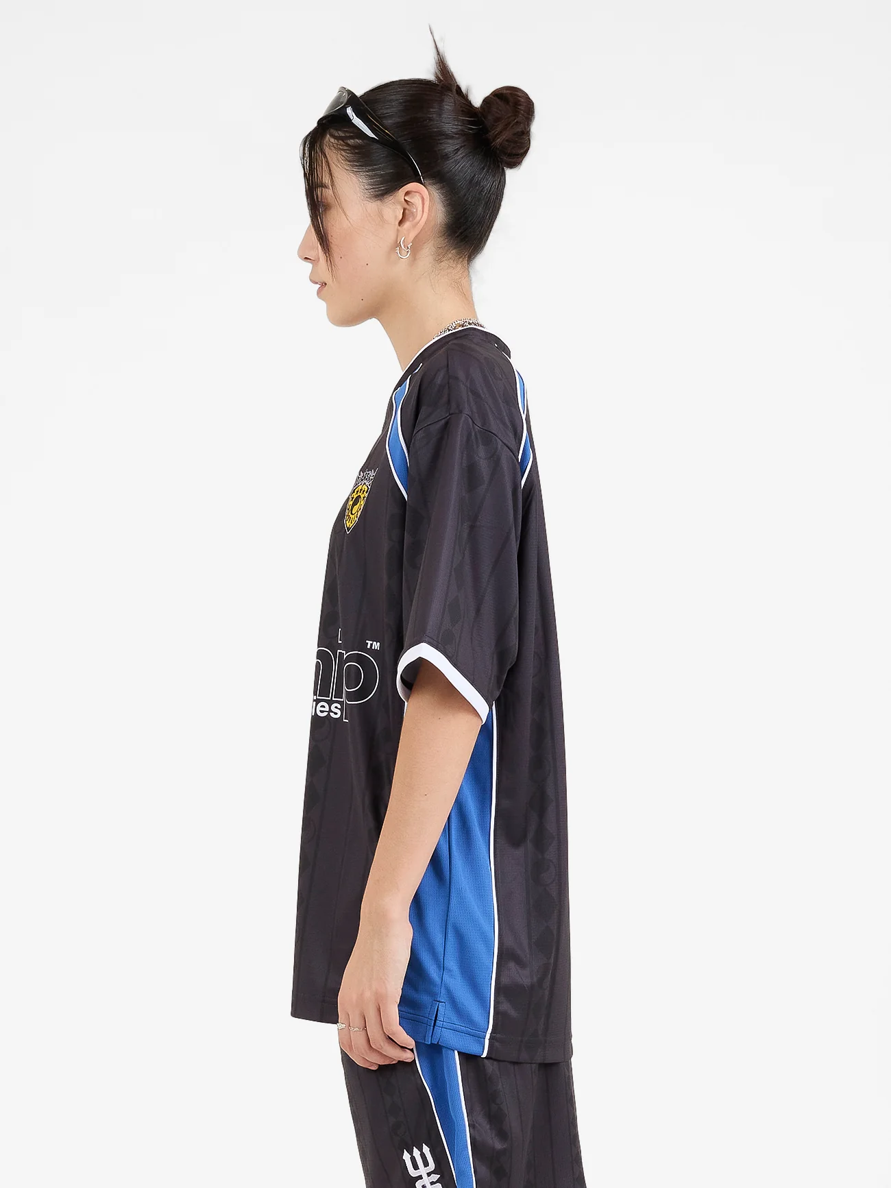Fever V Neck Football Jersey - Black - Image 4