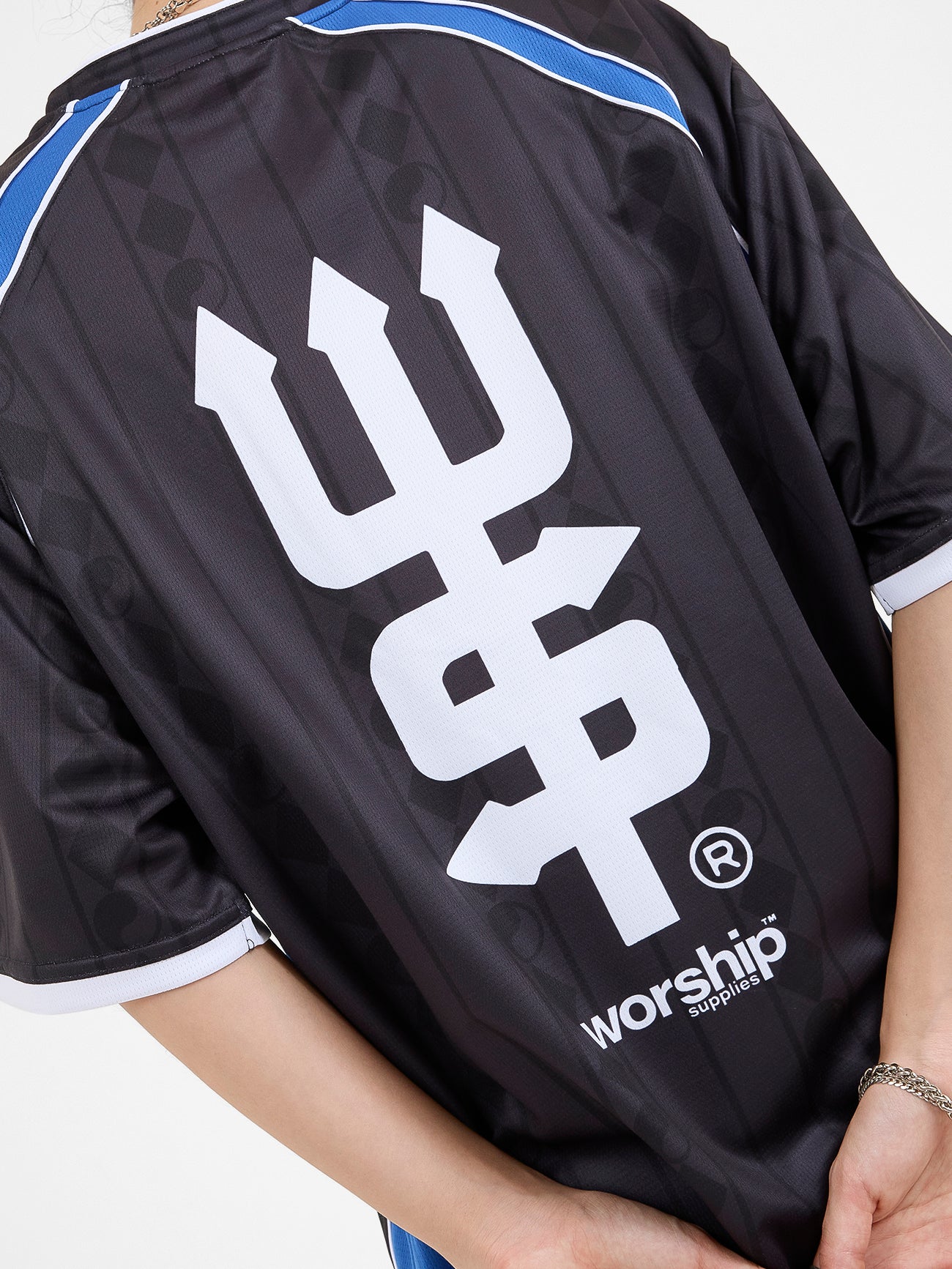 Fever V Neck Football Jersey - Black - Image 7