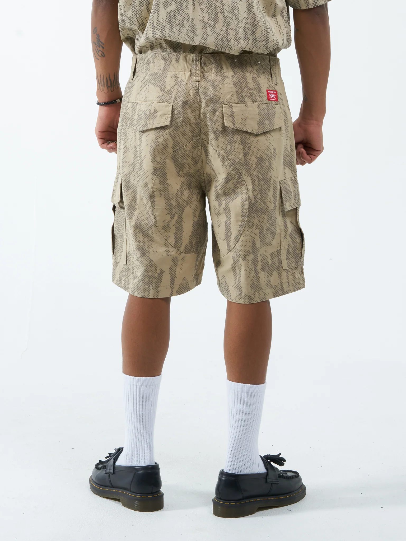 Five Pointer Cargo Short - Sandy Taupe - Image 3
