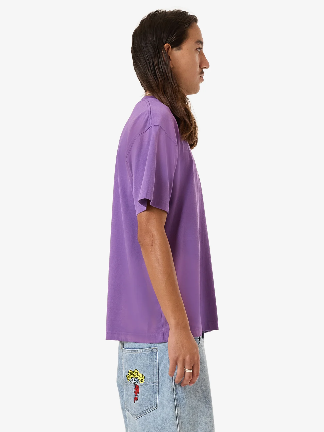 Floater Vintage Tee - Prism Violet Fade - Image 4