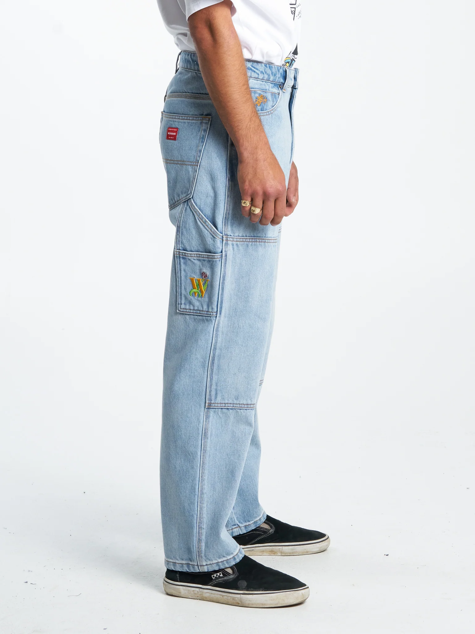 Flutter By Carpenter Pant - Blew Dust - Image 4