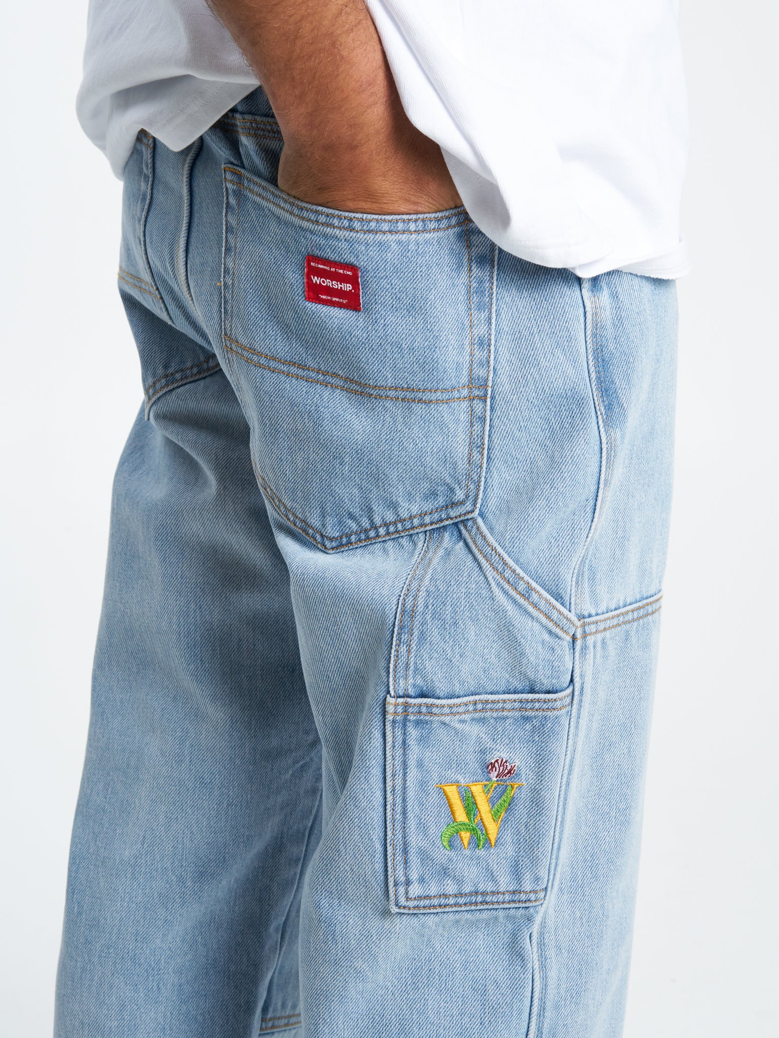 Flutter By Carpenter Pant - Blew Dust - Image 7