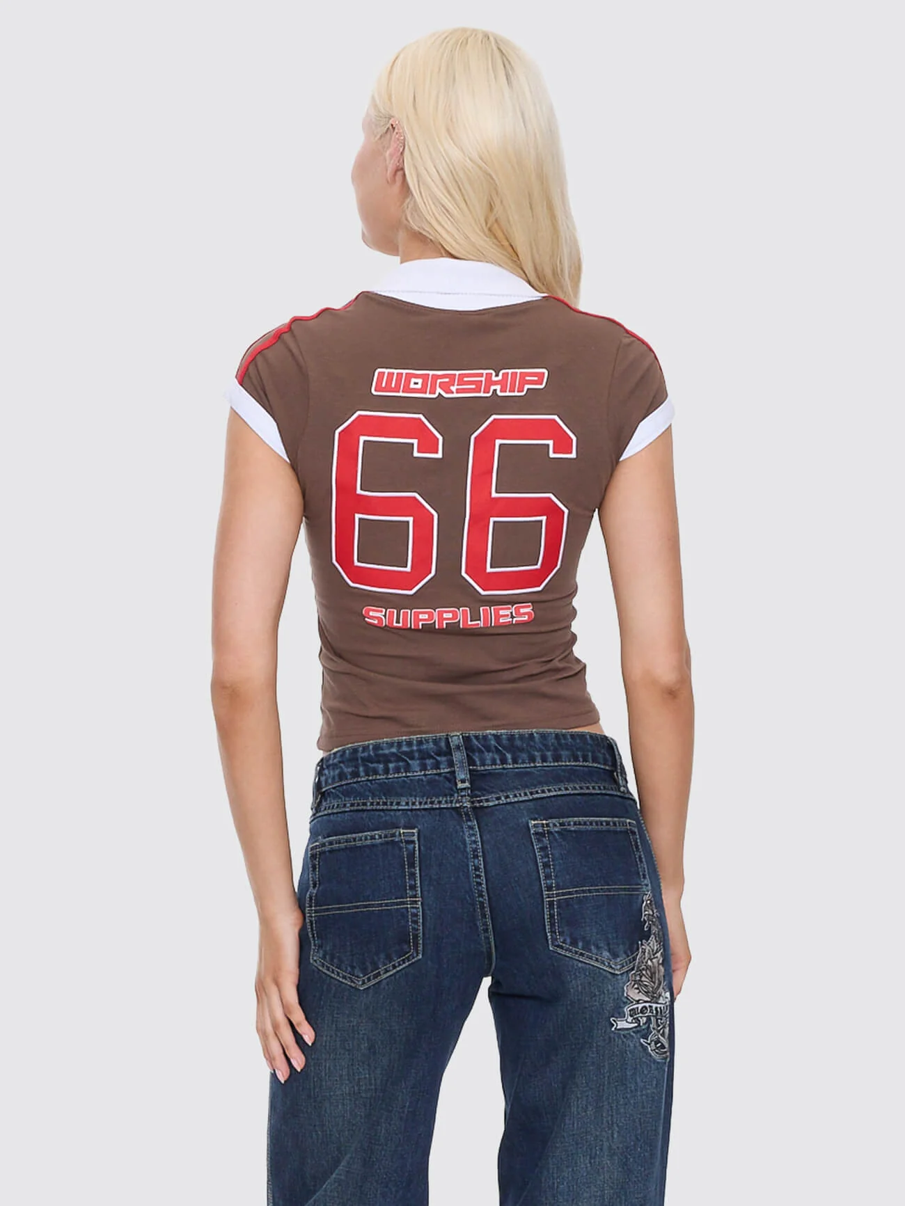 Football Baby Polo - Chocolate - Image 6