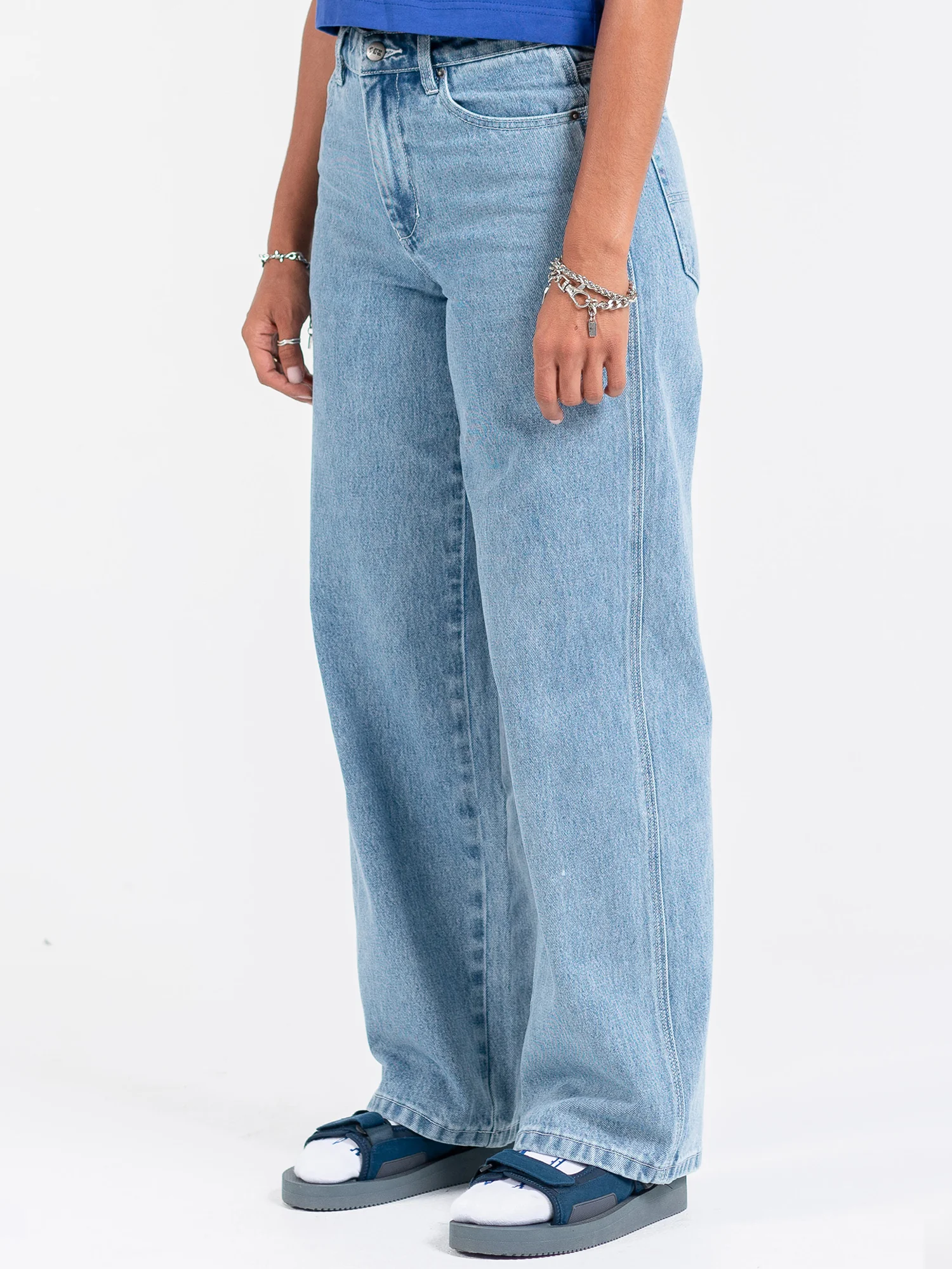 Fumbler Carpenter Baggy Jean - Spirit Blue - Image 3