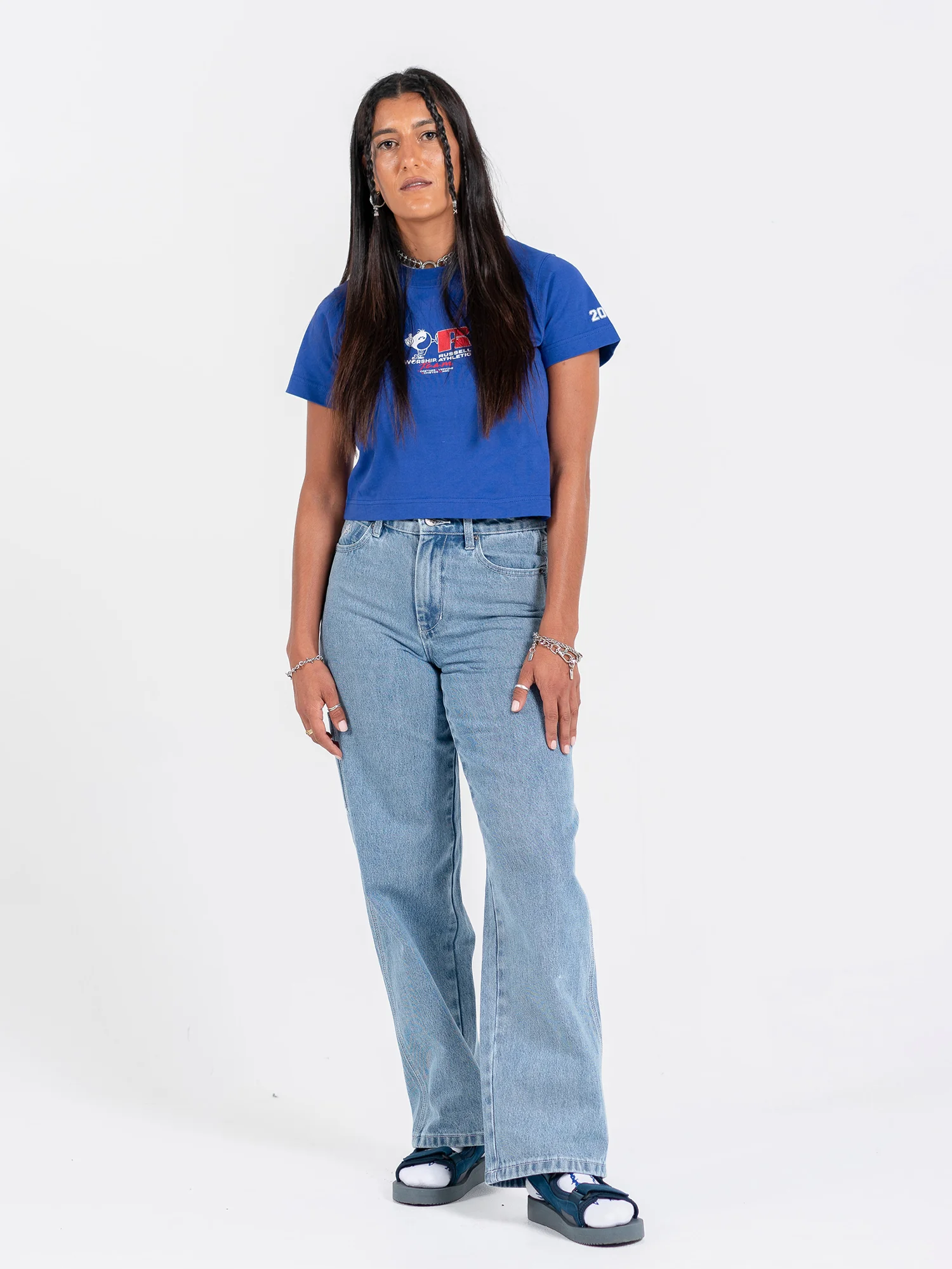 Fumbler Carpenter Baggy Jean - Spirit Blue - Image 9