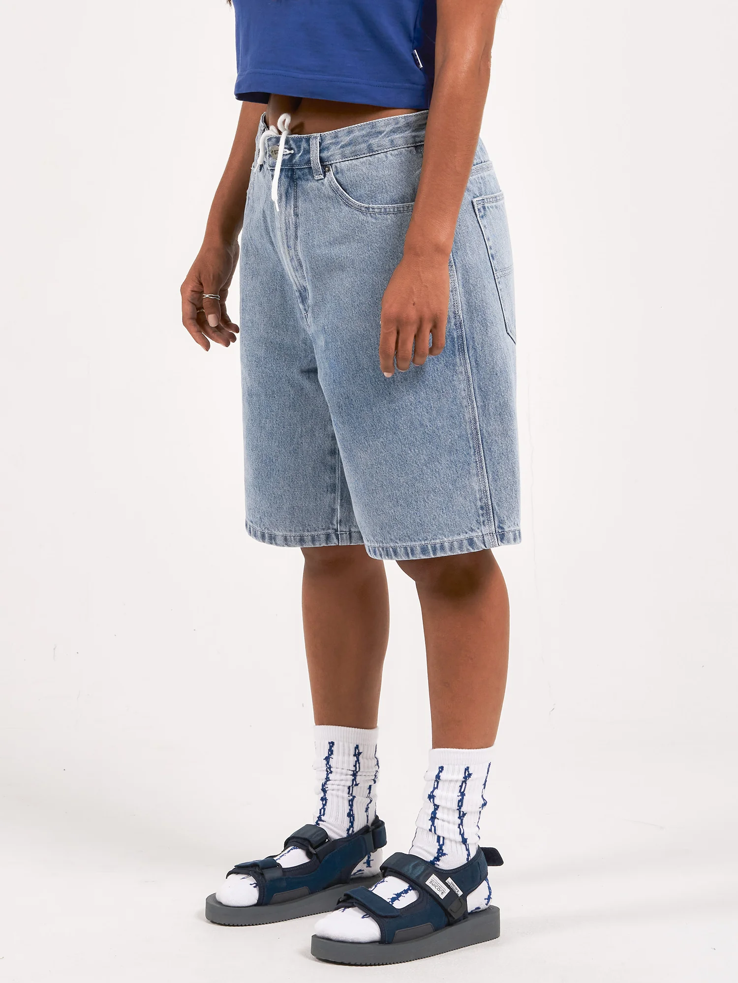 Fumbler Carpenter Jean Short - Spirit Blue - Image 3