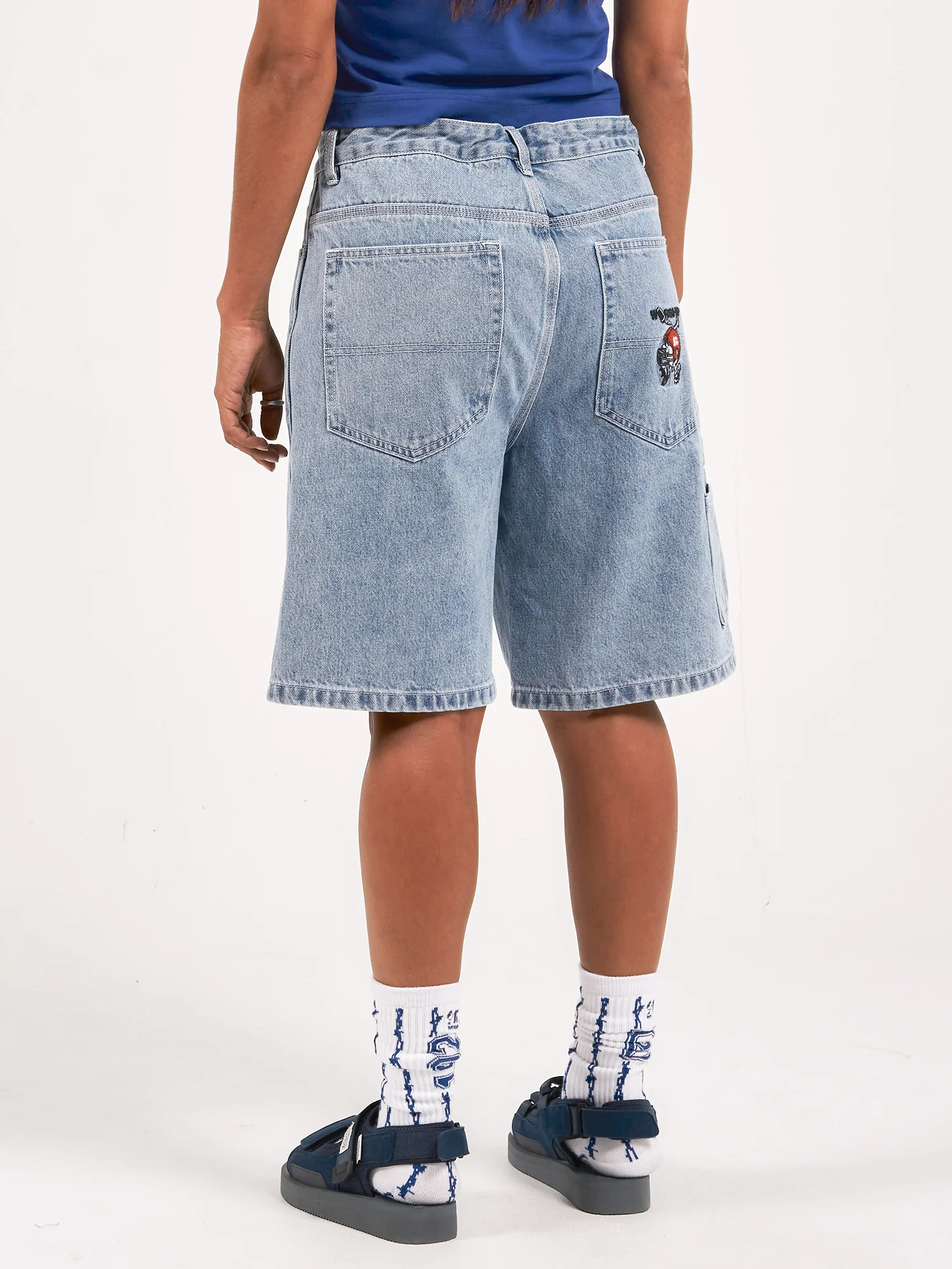 Fumbler Carpenter Jean Short - Spirit Blue - Image 5