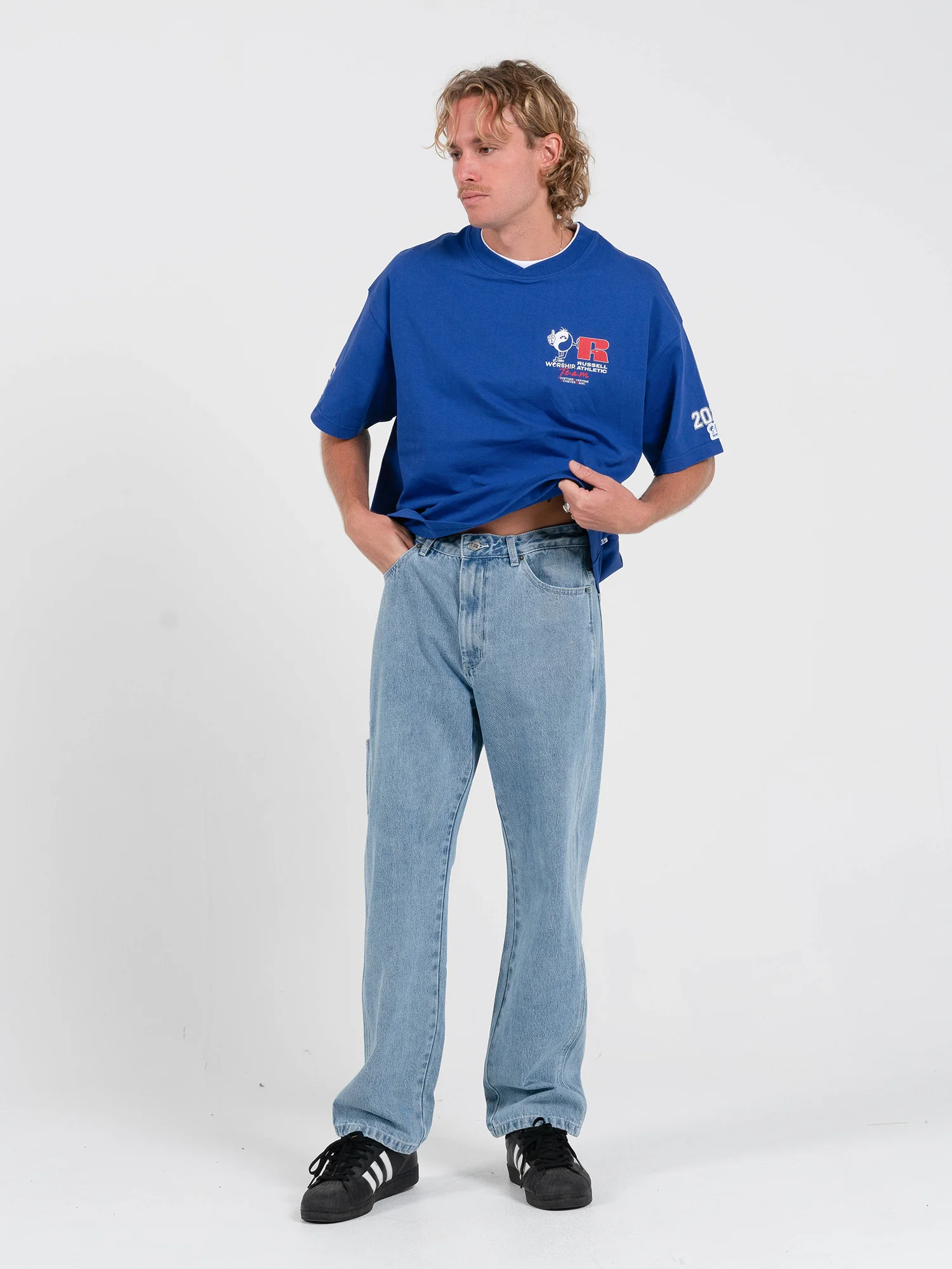 Fumbler Carpenter Jean - Spirit Blue - Image 9