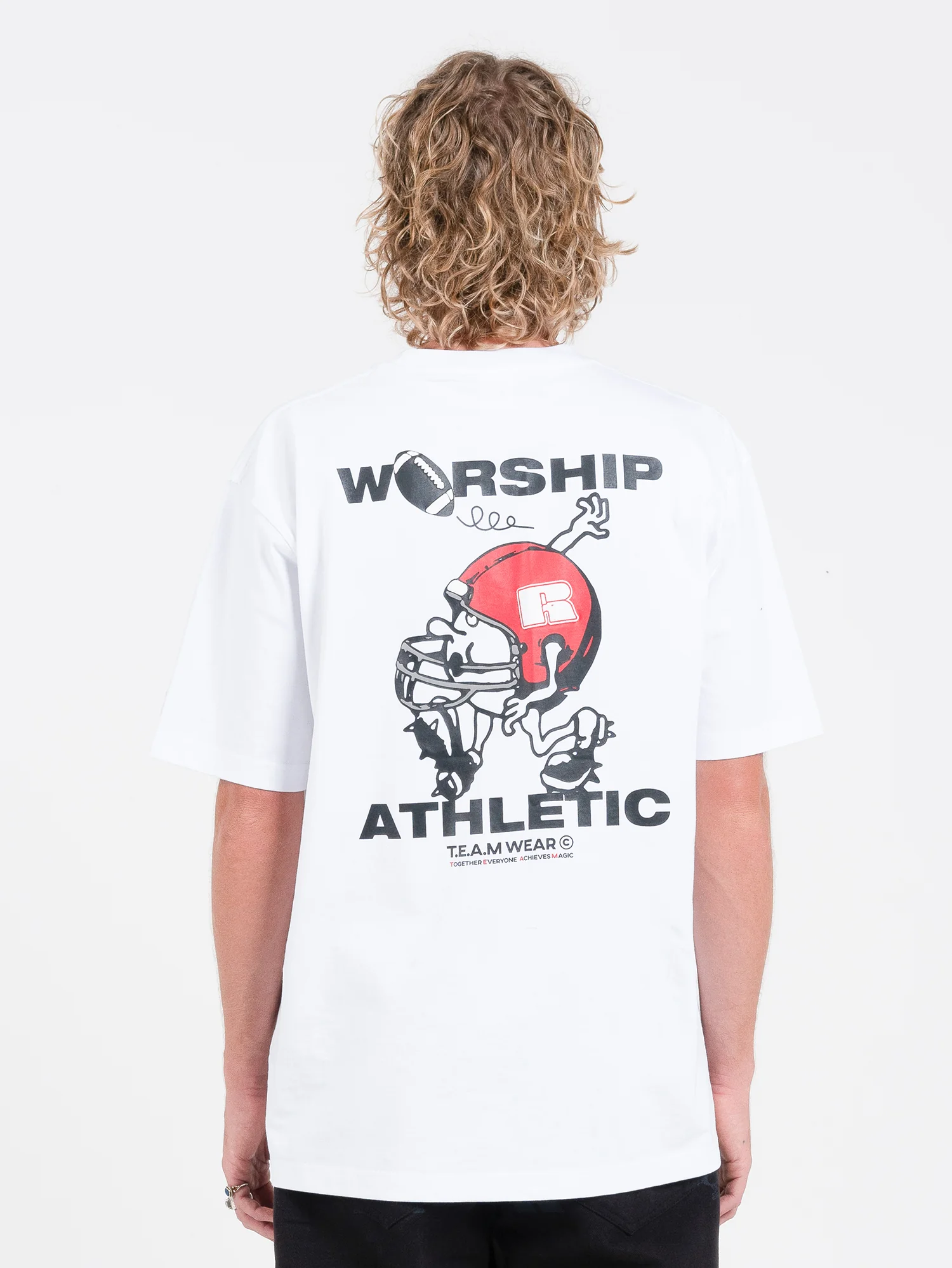 Fumbler Tee - White - Image 2
